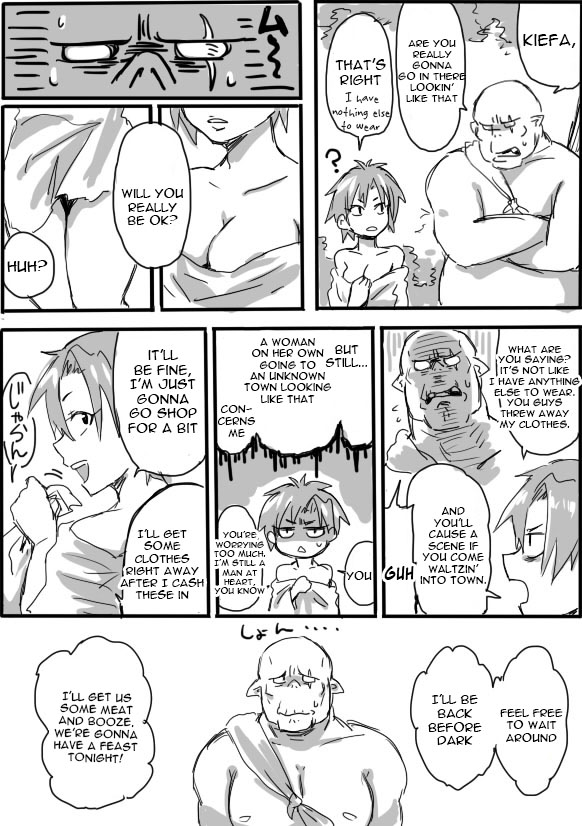 TS-ko to Orc-san Manga 2