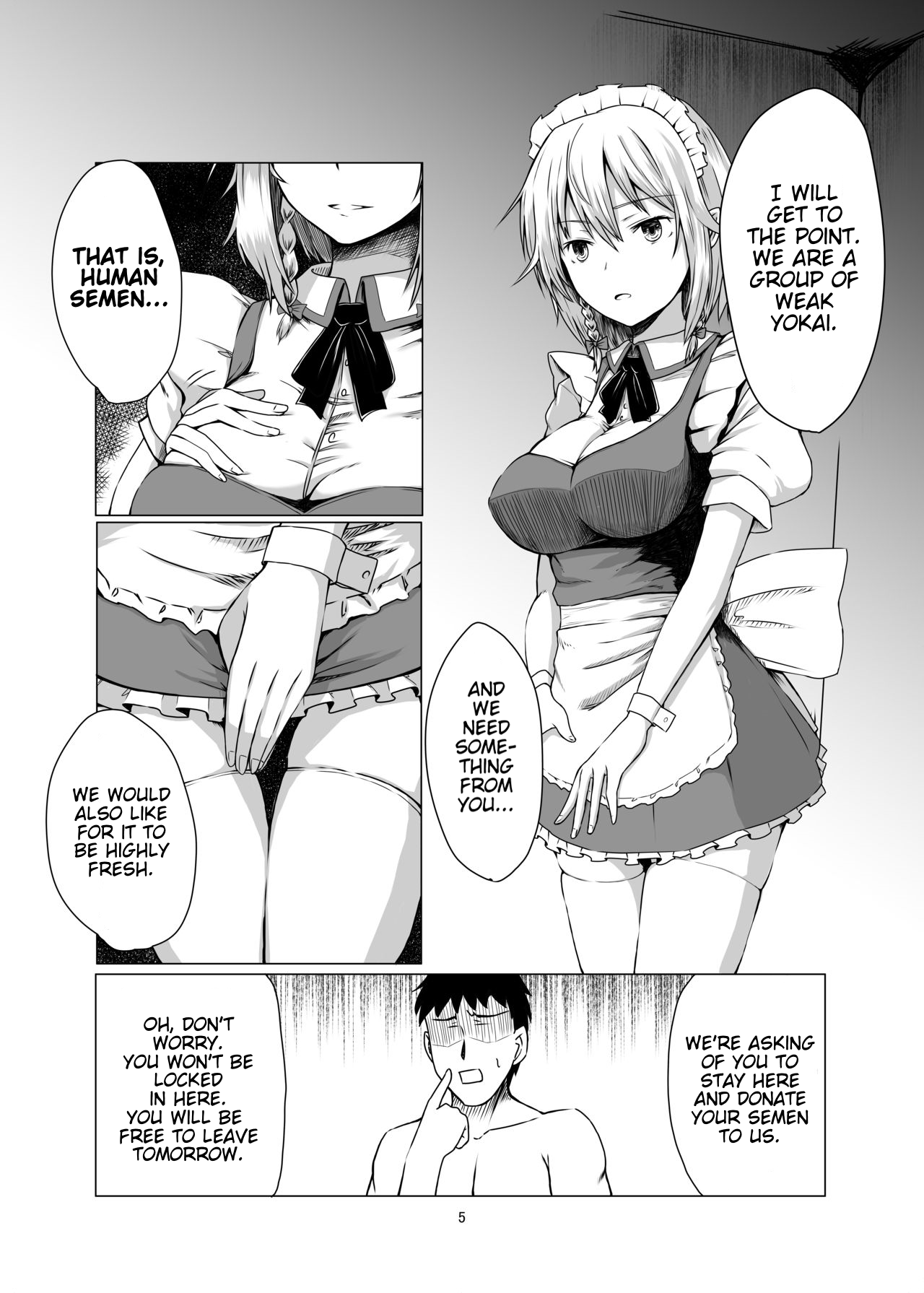 Sakuya-san ni Tantan to Sakusei Sareru Manga