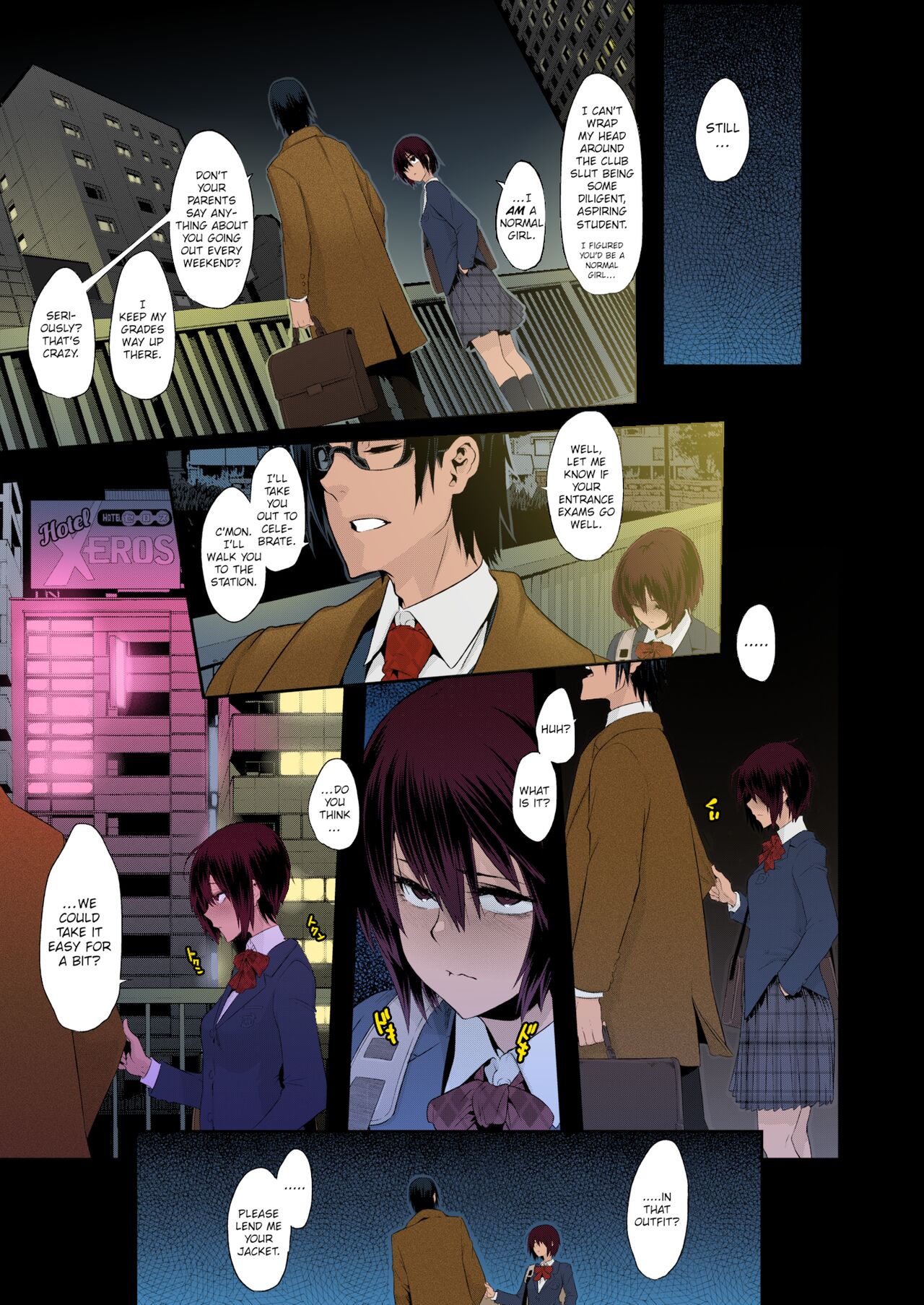 Just when I get used to life,an encounter comes along