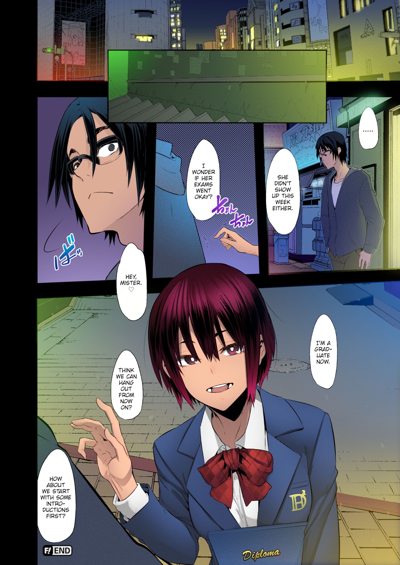 Just when I get used to life,an encounter comes along