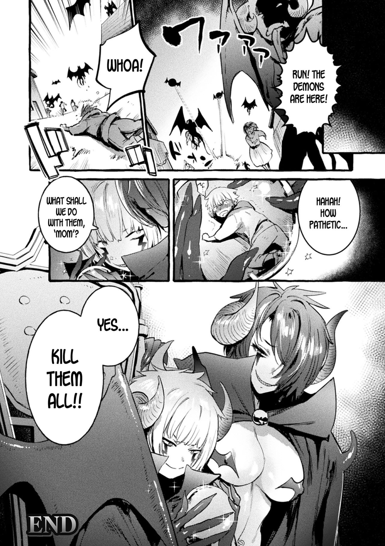 Musuko ga Maou no Nyotaika Otou-san Yuusha, Otsu