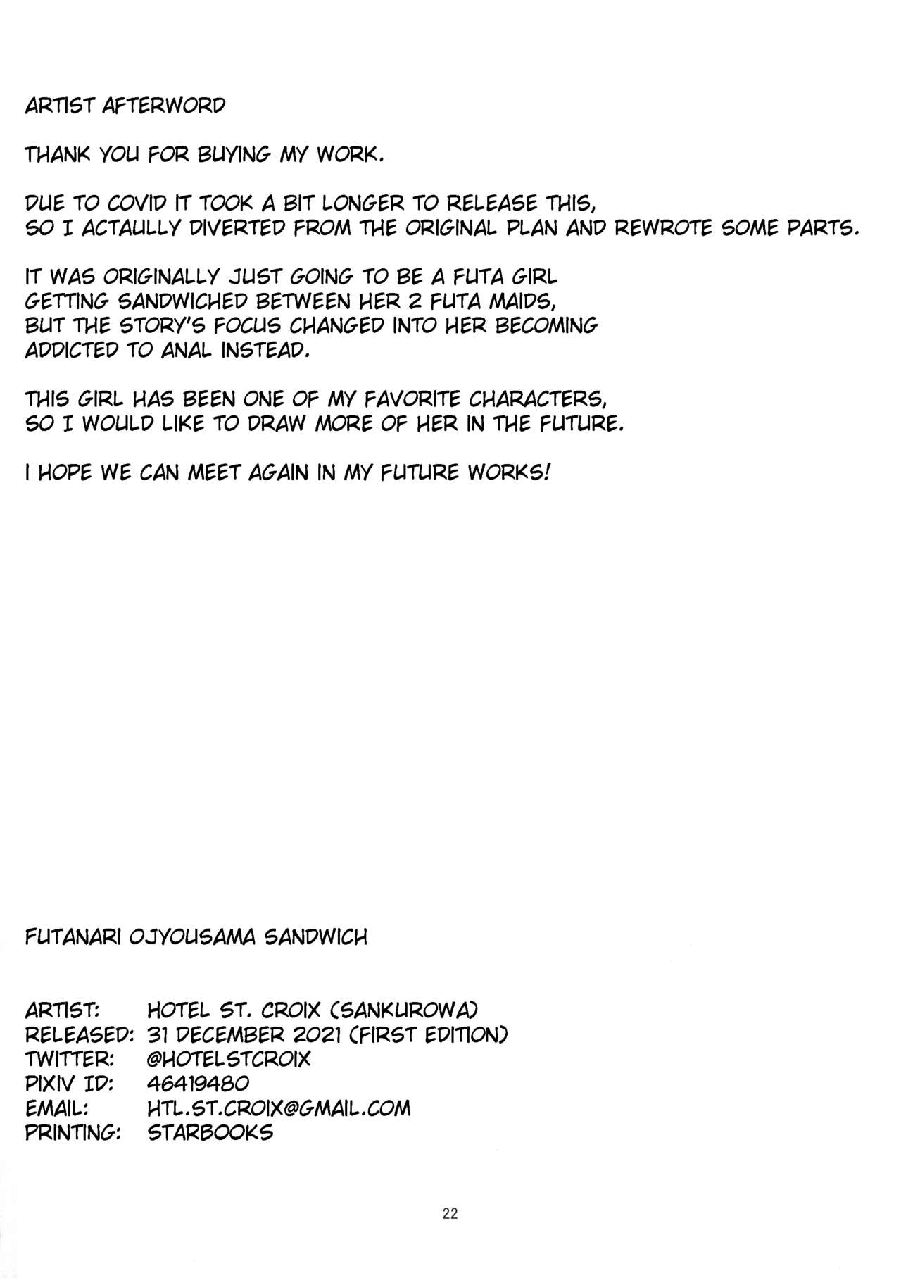 Futanari Ojyosama Sandwich