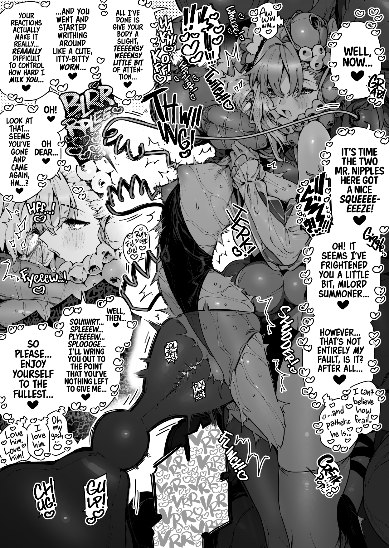 Yobidashita Aruraune ni Tsuyome no Yajirushi o Muke Rareru Shoukansamurai-kun… Yokatta ne…