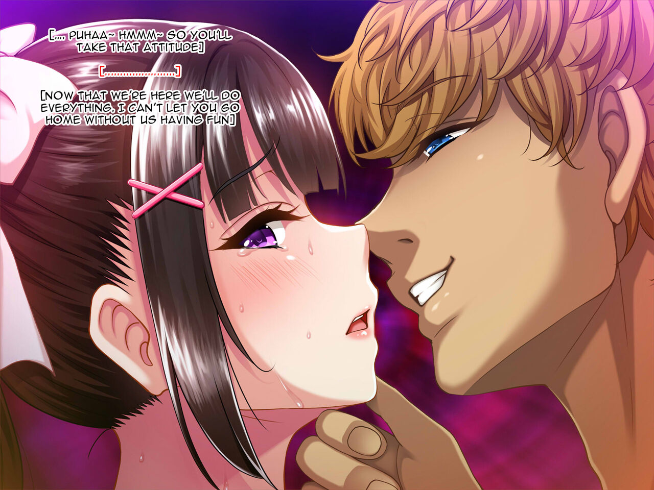 Natsuyasumi Ake no Kanojo wa... ~Charao Gonomi no Kuro Gal Bitch ni~ Zenpen