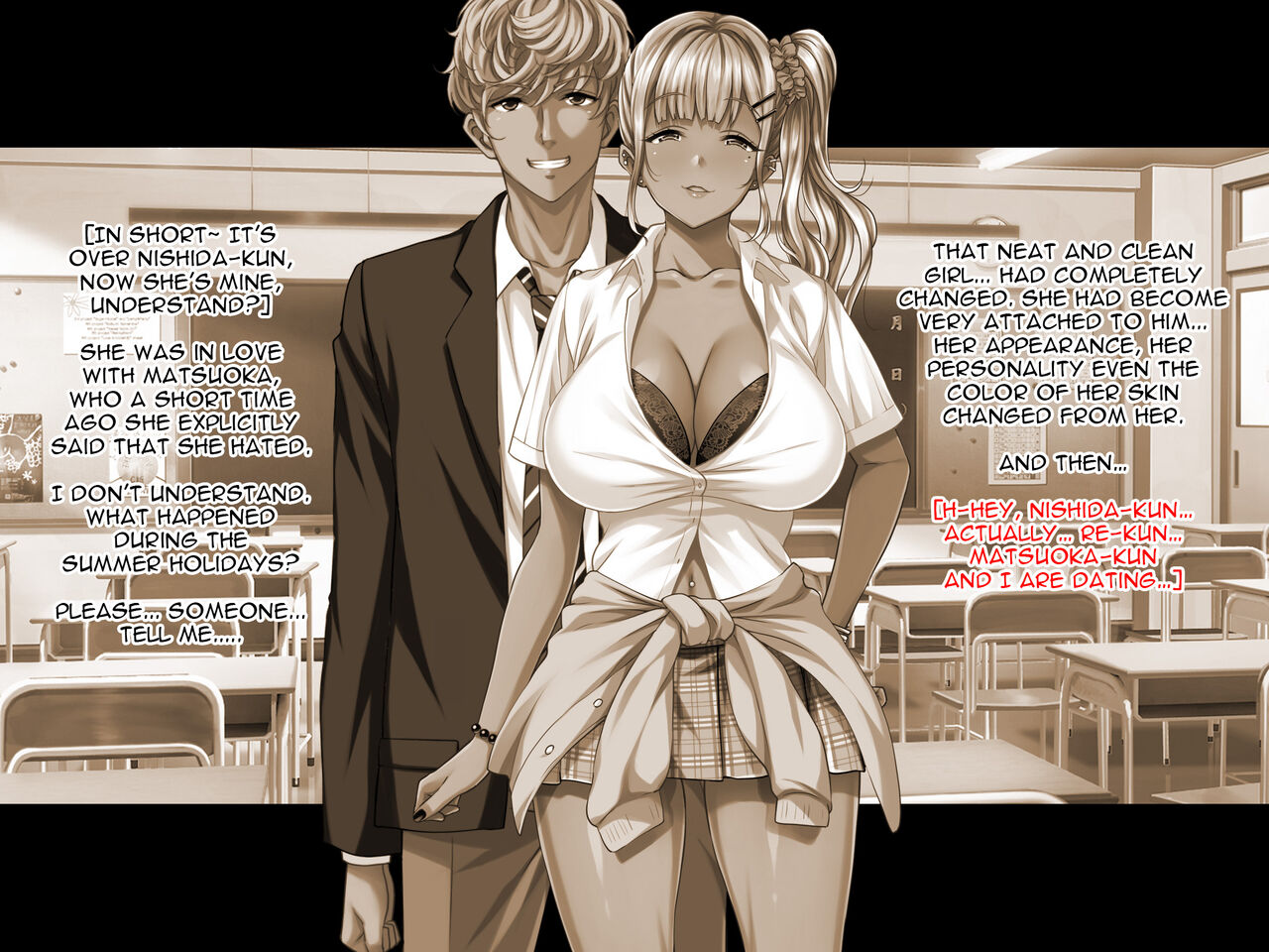 Natsuyasumi Ake no Kanojo wa... ~Charao Gonomi no Kuro Gal Bitch ni~ Kouhen