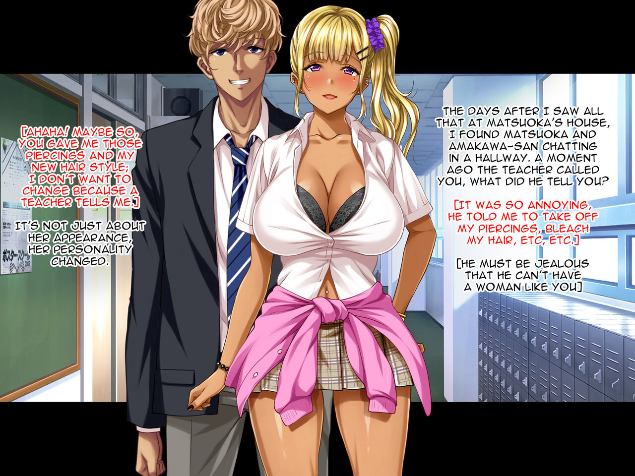 Natsuyasumi Ake no Kanojo wa... ~Charao Gonomi no Kuro Gal Bitch ni~ Kouhen