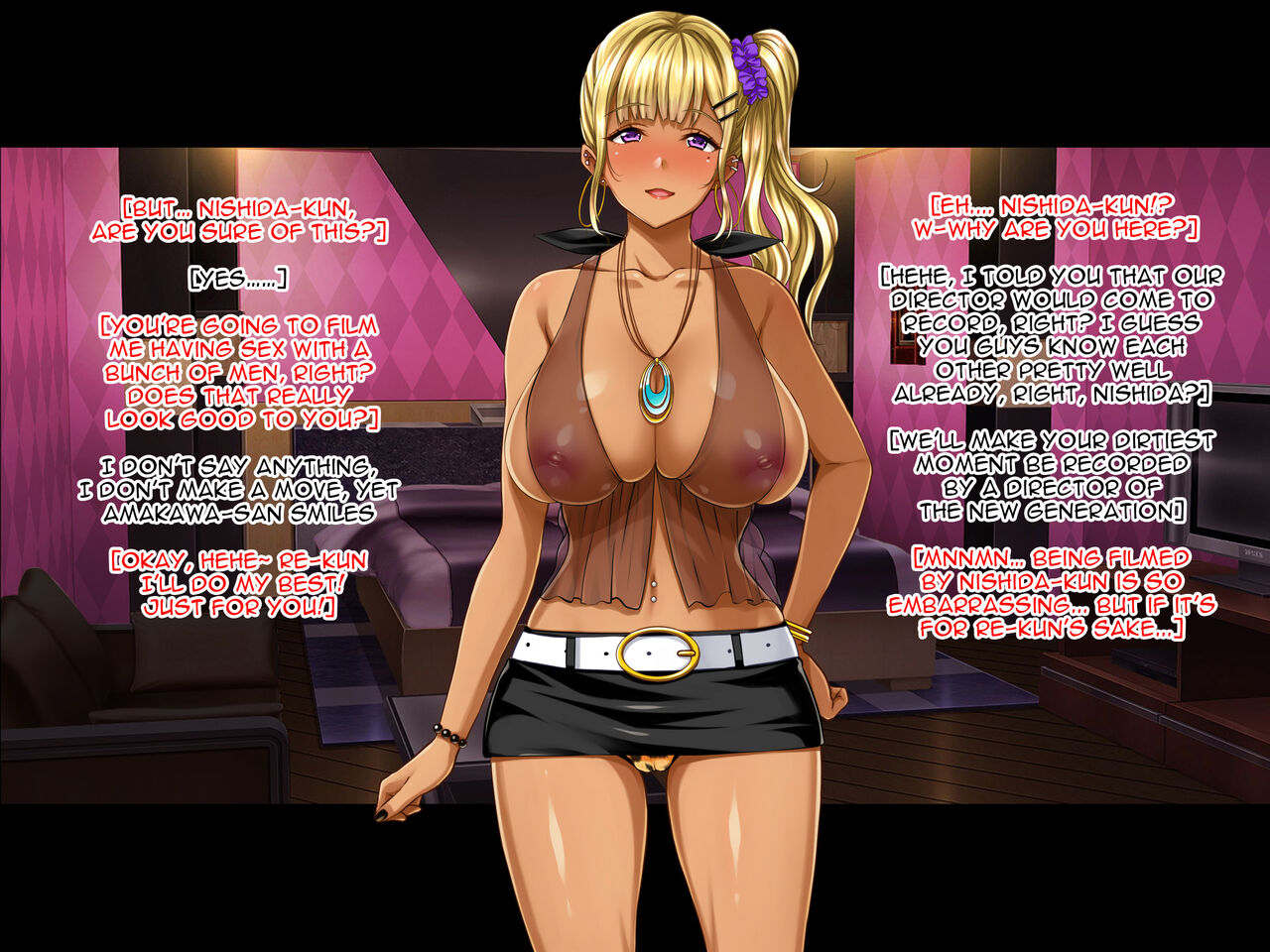 Natsuyasumi Ake no Kanojo wa... ~Charao Gonomi no Kuro Gal Bitch ni~ Kouhen