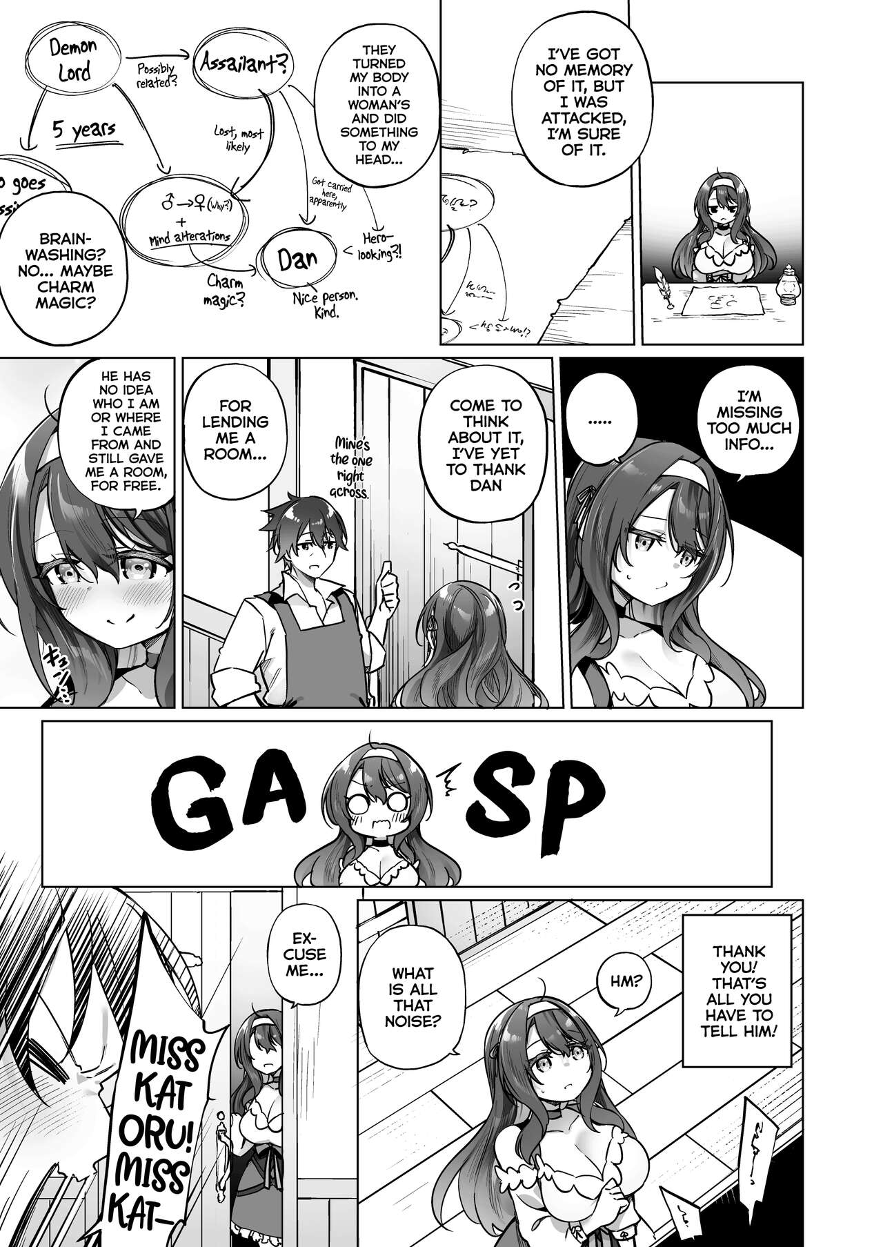 Yuusha Party no Kenja ♂ ga TS shite Shiawase ni Naru Hanashi