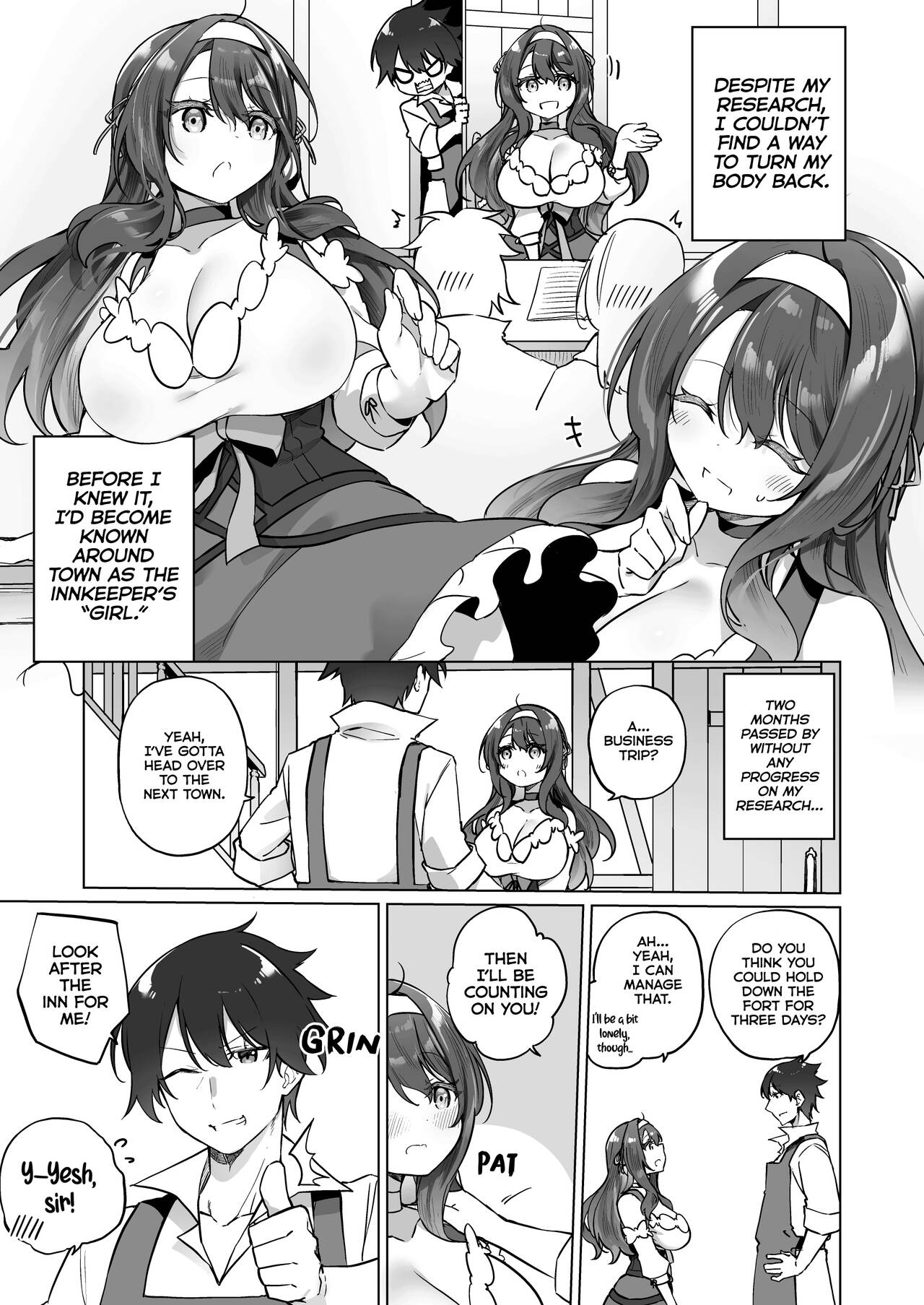 Yuusha Party no Kenja ♂ ga TS shite Shiawase ni Naru Hanashi