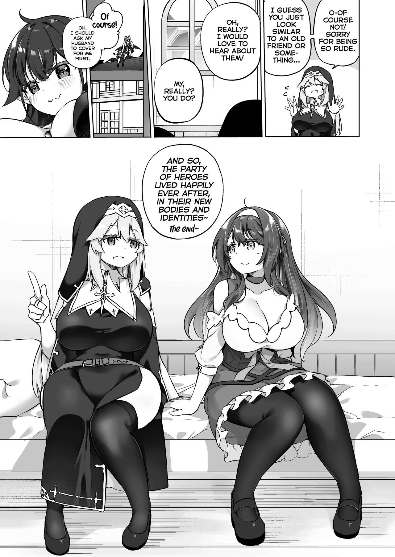 Yuusha Party no Kenja ♂ ga TS shite Shiawase ni Naru Hanashi