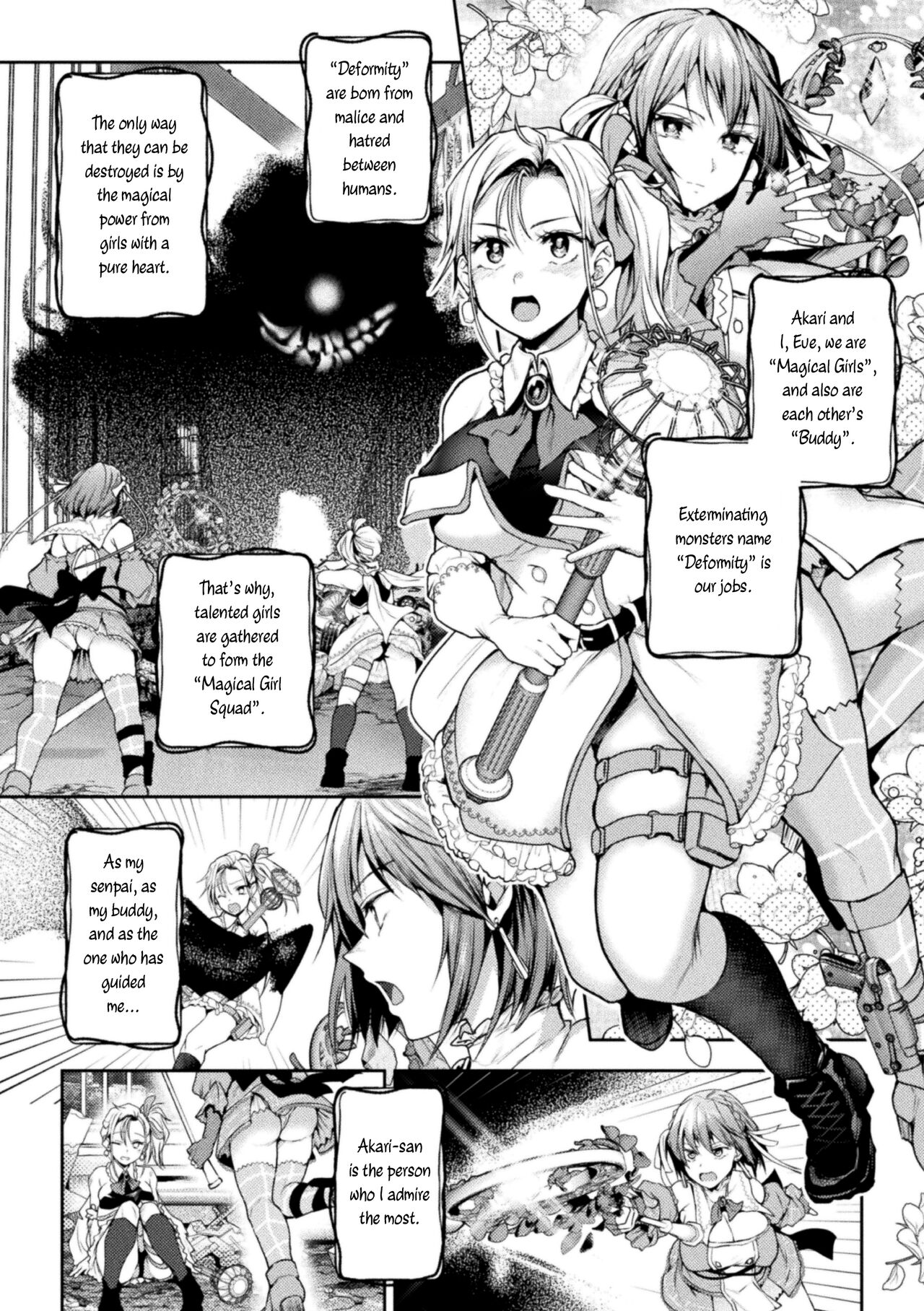 Eigyou Mahou Shoujo ga Kiss Shitara Ch. 1