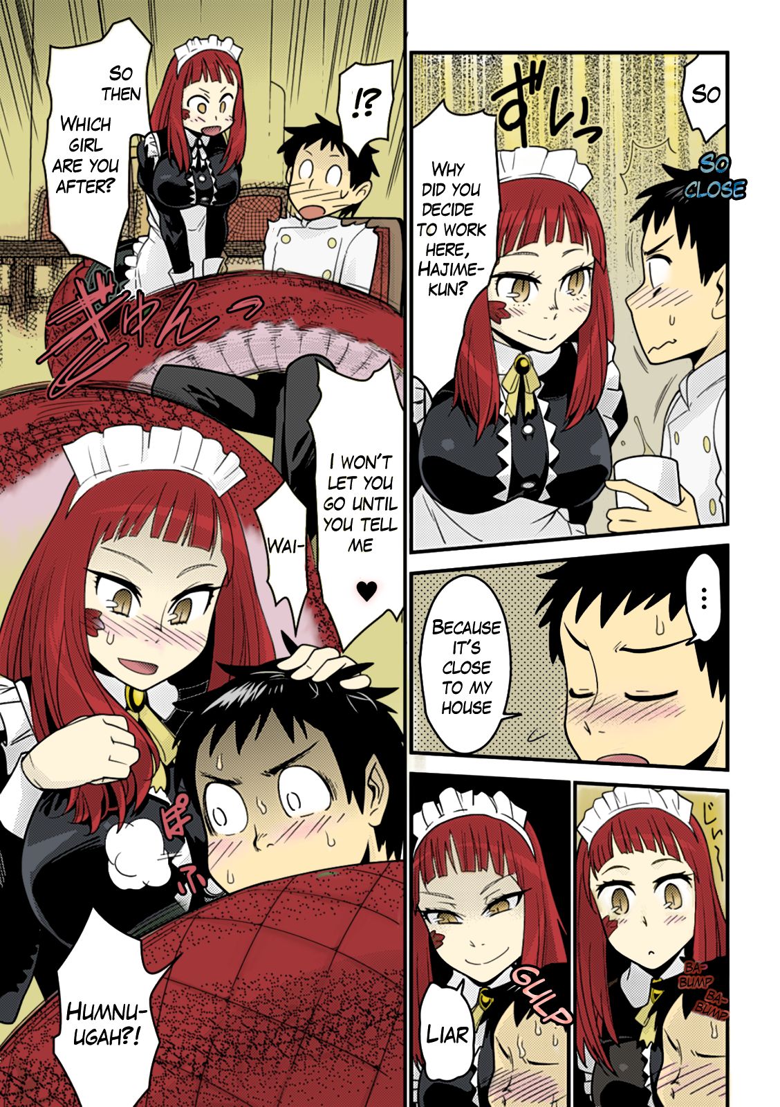 Mon Cafe yori Ai o Komete - Colorized