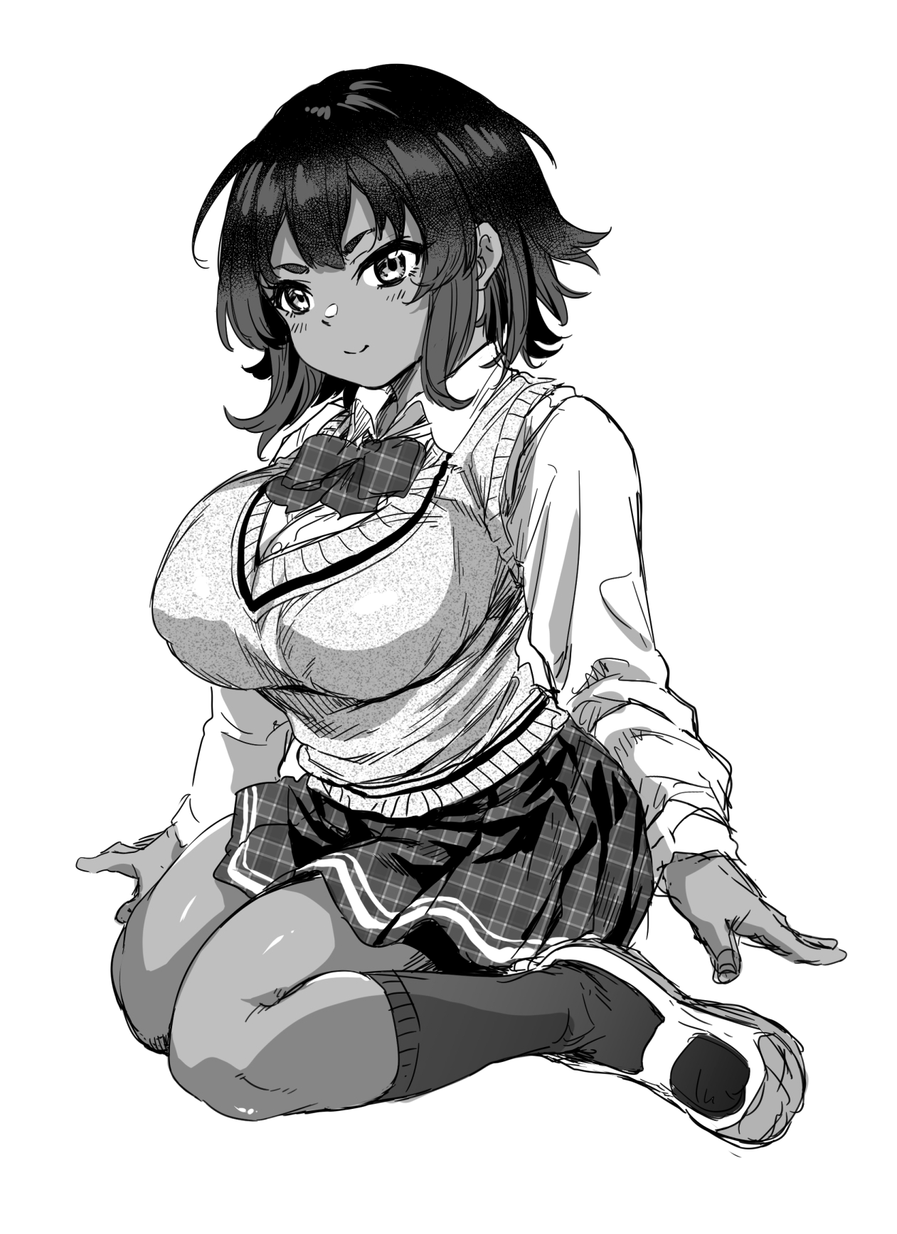 Ojisan wo Omocha ni Shite Kasshoku Musume wa Ojisan no Omocha ni Naru.