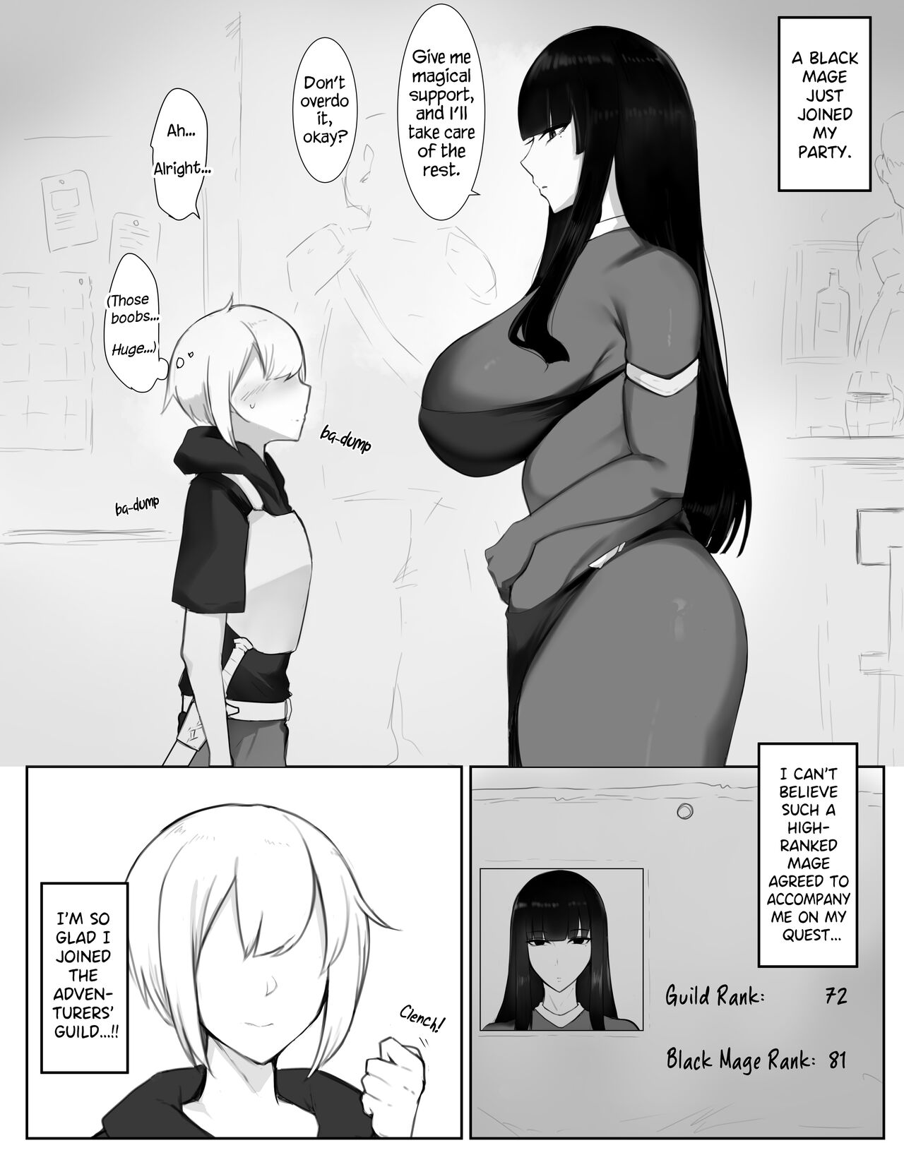 Majutsushi Onee-san ga Maryoku Hokyuu Suru Tame ni Boukensha-kun kara Sakusei Suru Hanashi