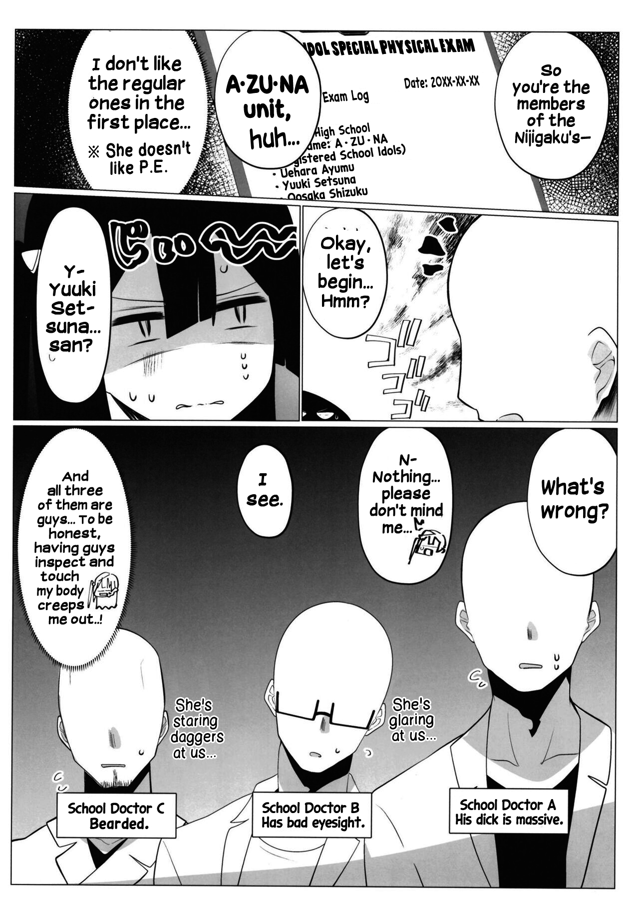 School Idol no Tokubetsu Shintai Sokutei AZUNA