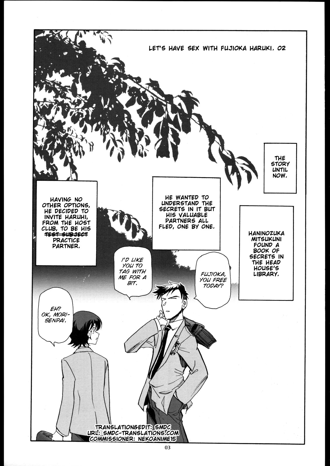 Fujioka Haruhi to Ecchi o Shiyou. 02