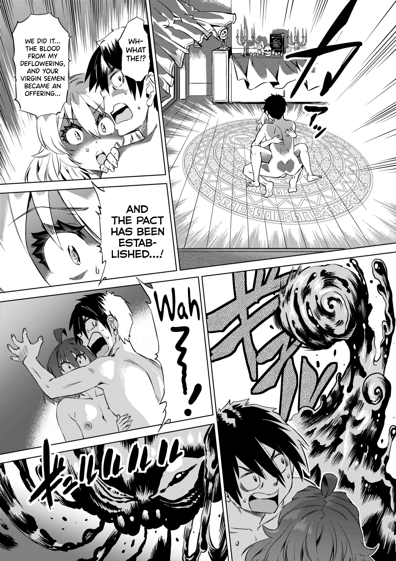 Jagan no Saimin Inryoku de Seitokai Les Joshi-tachi no Shojo o Kyousei Rape!! Ch. 1 - Decensored