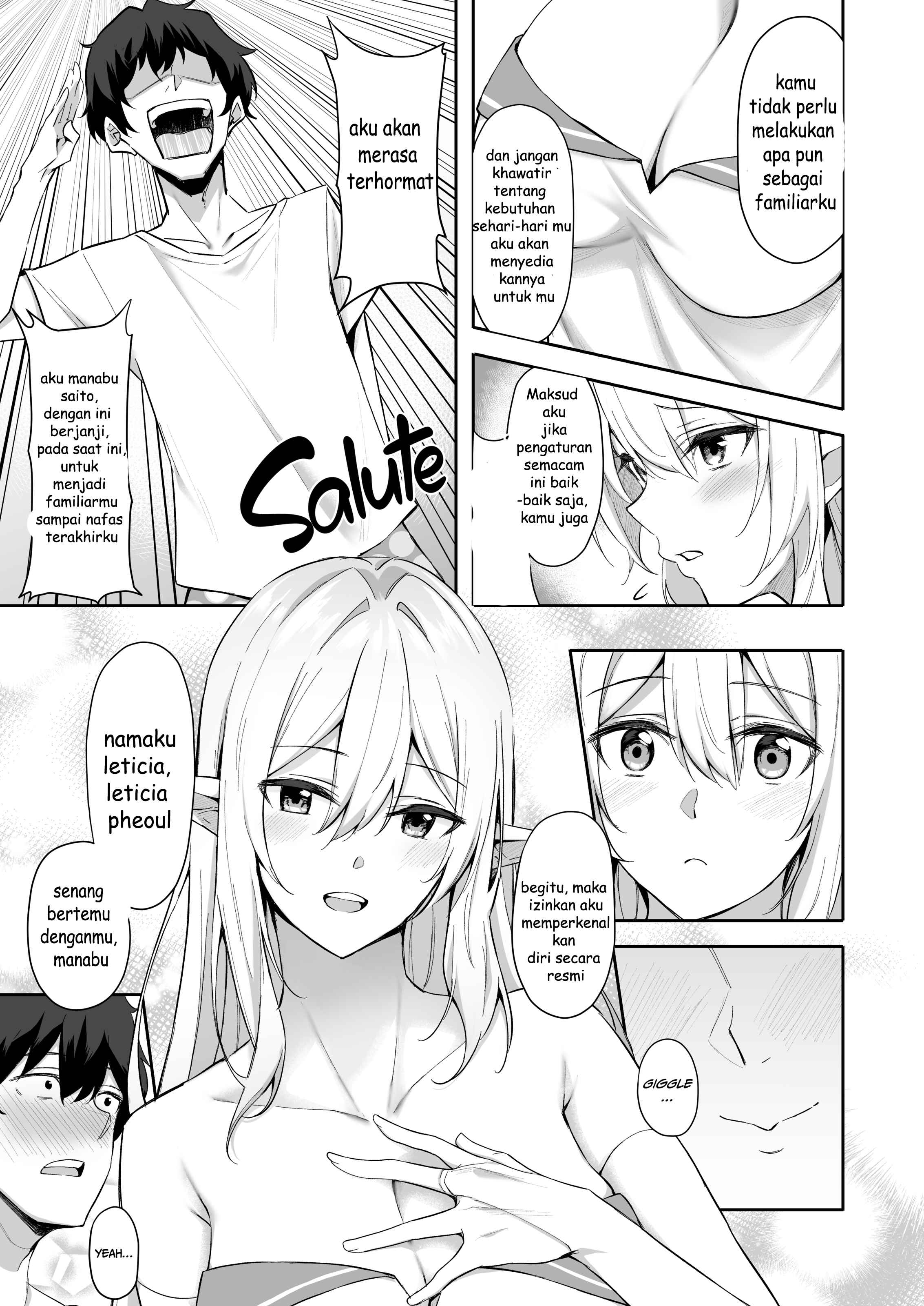 Sweet Life in Another World: Are You Into An Older Elf Lady Chapter 1