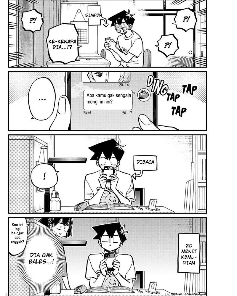 Komi-san wa Komyushou Desu. Chapter 355