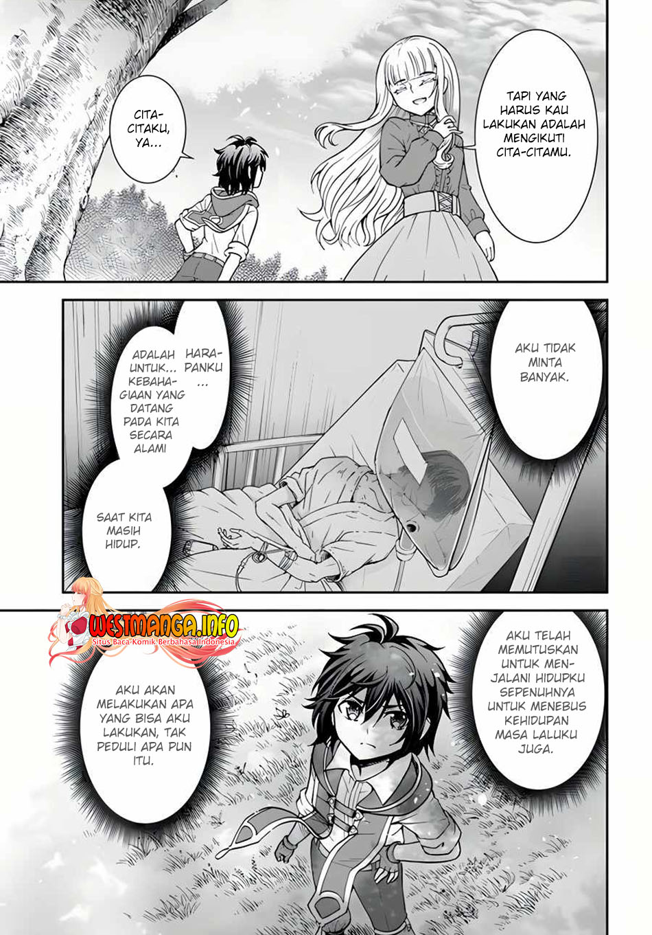 Tenohira Kaitakumura de Isekai Kenkouki ~Fueteku Yome-tachi to Nonbiri Mujintou Raifu~ Chapter 35