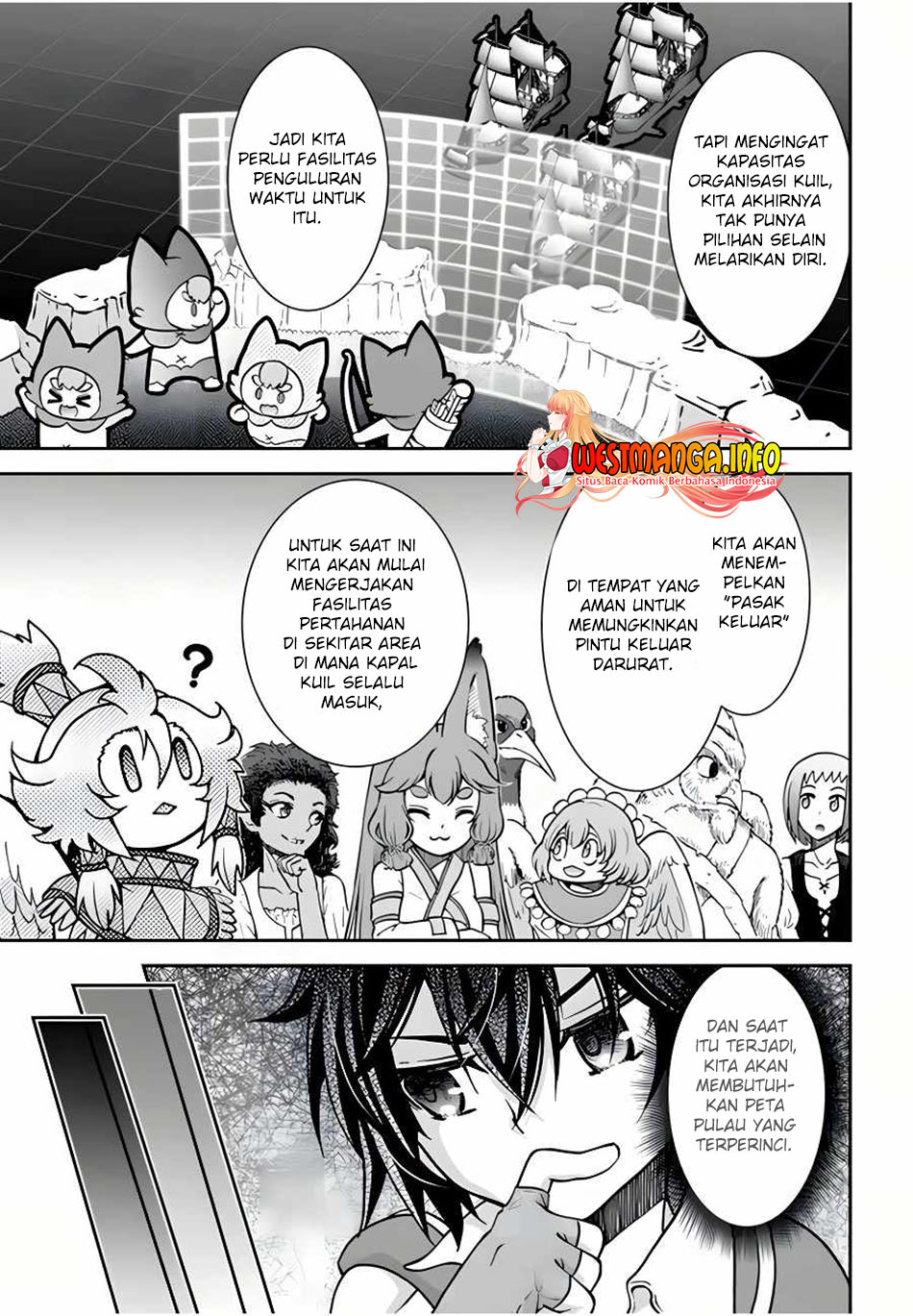 Tenohira Kaitakumura de Isekai Kenkouki ~Fueteku Yome-tachi to Nonbiri Mujintou Raifu~ Chapter 35