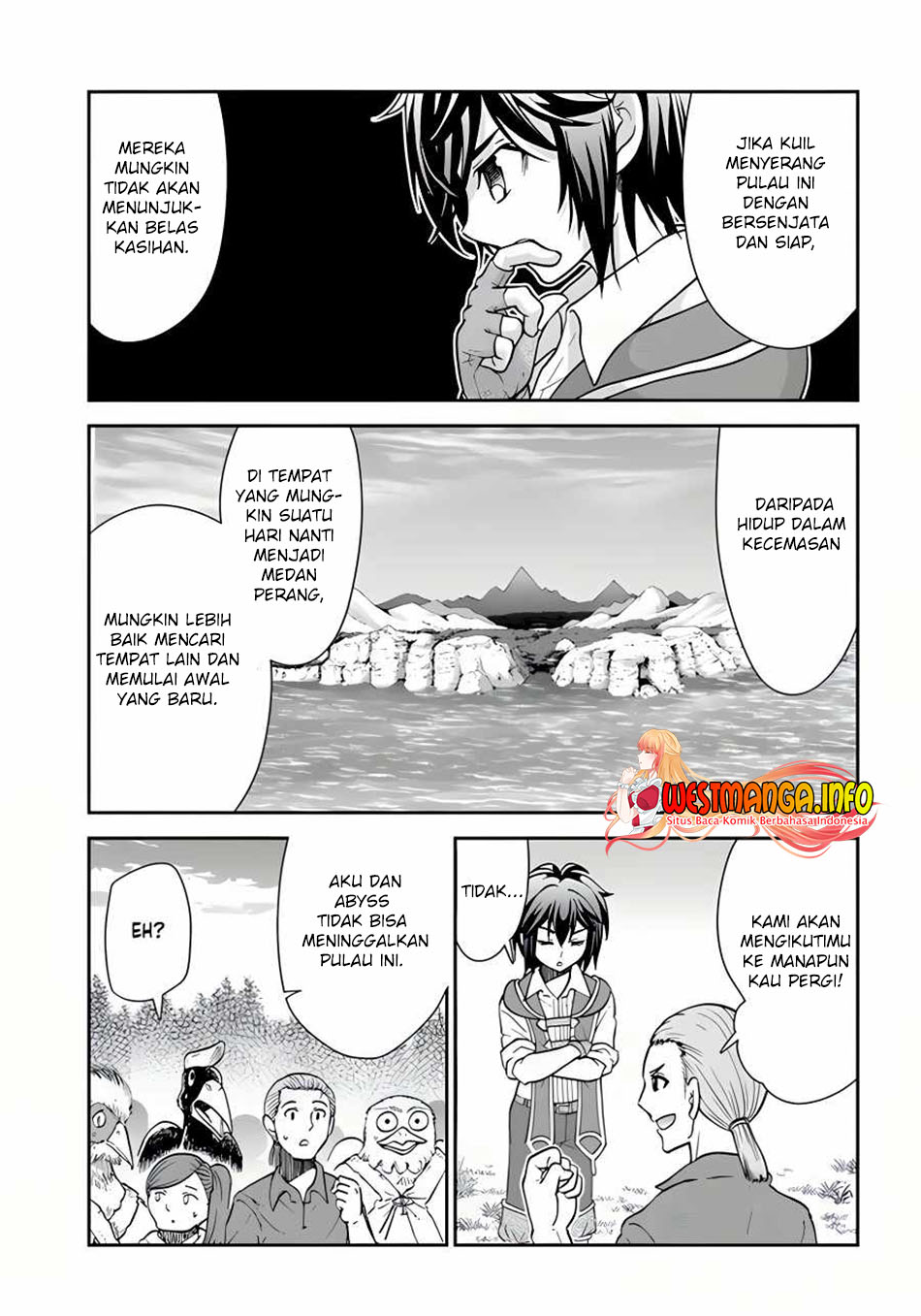 Tenohira Kaitakumura de Isekai Kenkouki ~Fueteku Yome-tachi to Nonbiri Mujintou Raifu~ Chapter 35