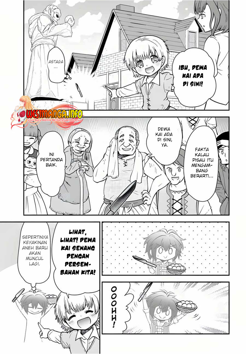 Tenohira Kaitakumura de Isekai Kenkouki ~Fueteku Yome-tachi to Nonbiri Mujintou Raifu~ Chapter 35