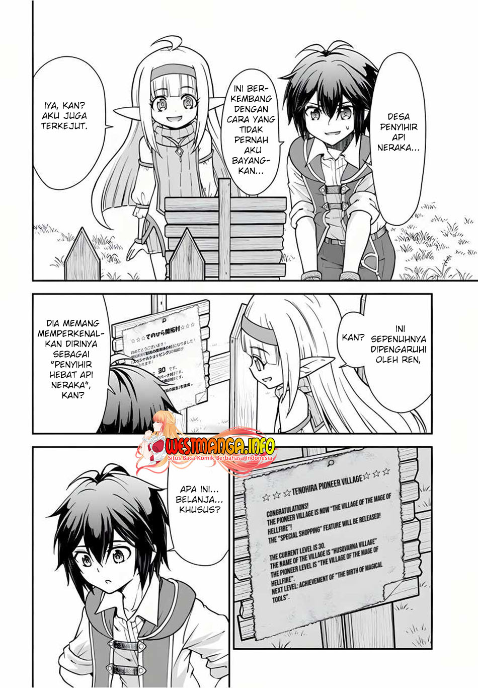 Tenohira Kaitakumura de Isekai Kenkouki ~Fueteku Yome-tachi to Nonbiri Mujintou Raifu~ Chapter 35