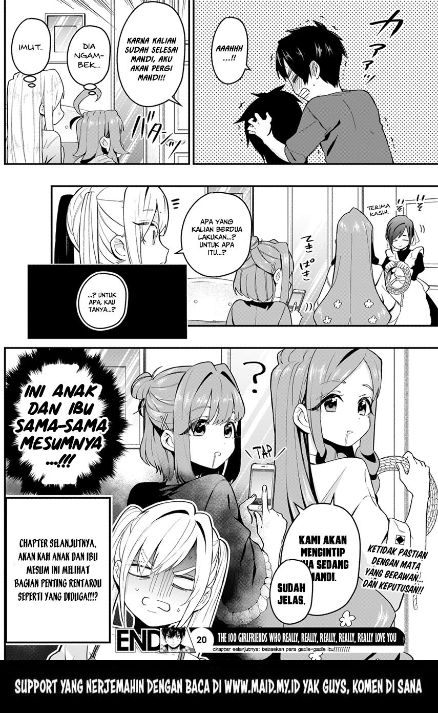 Kimi no Koto ga Dai Dai Dai Dai Daisuki na 100-ri no Kanojo Chapter 20