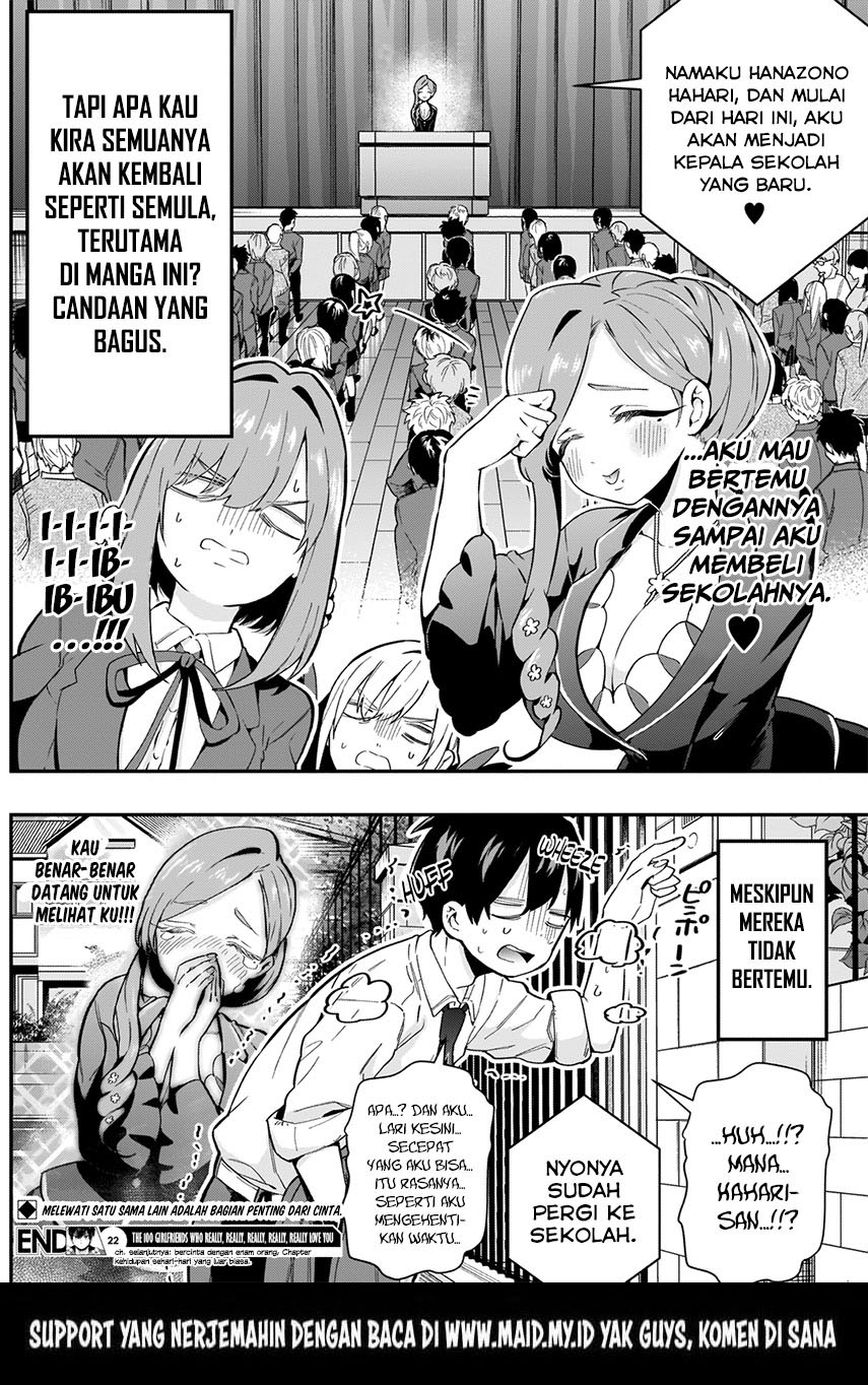 Kimi no Koto ga Dai Dai Dai Dai Daisuki na 100-ri no Kanojo Chapter 22