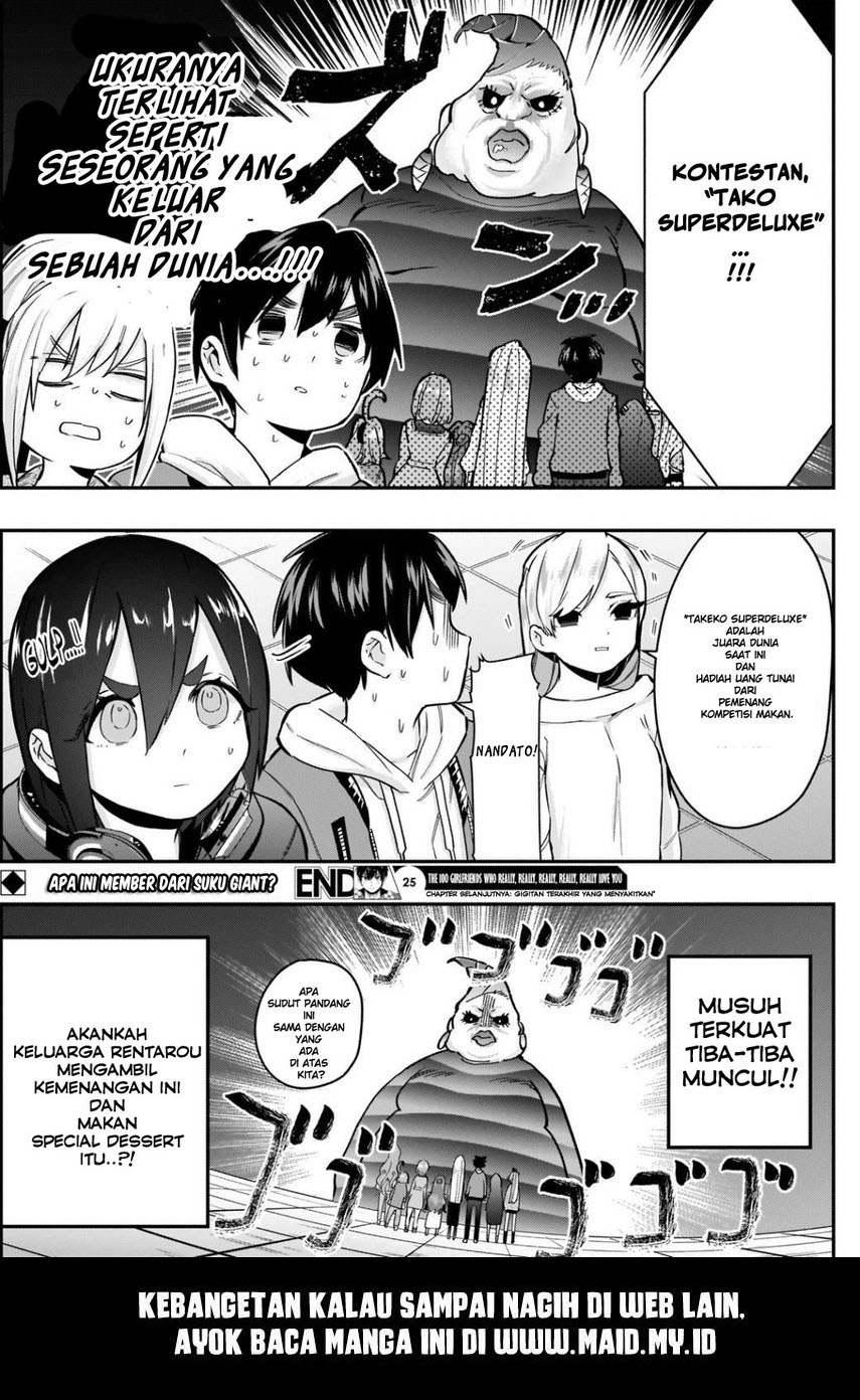 Kimi no Koto ga Dai Dai Dai Dai Daisuki na 100-ri no Kanojo Chapter 25