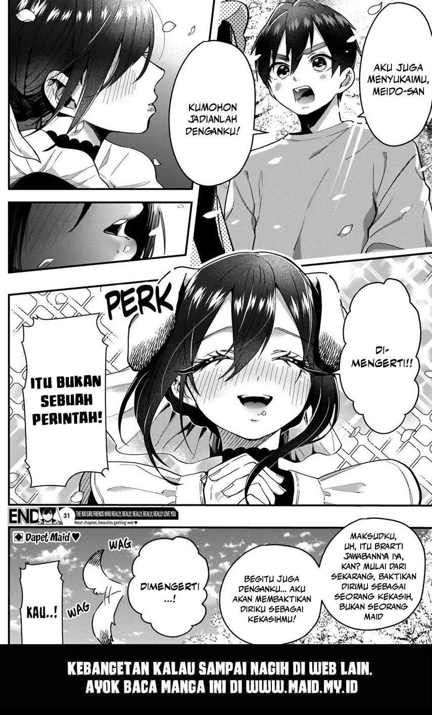 Kimi no Koto ga Dai Dai Dai Dai Daisuki na 100-ri no Kanojo Chapter 31