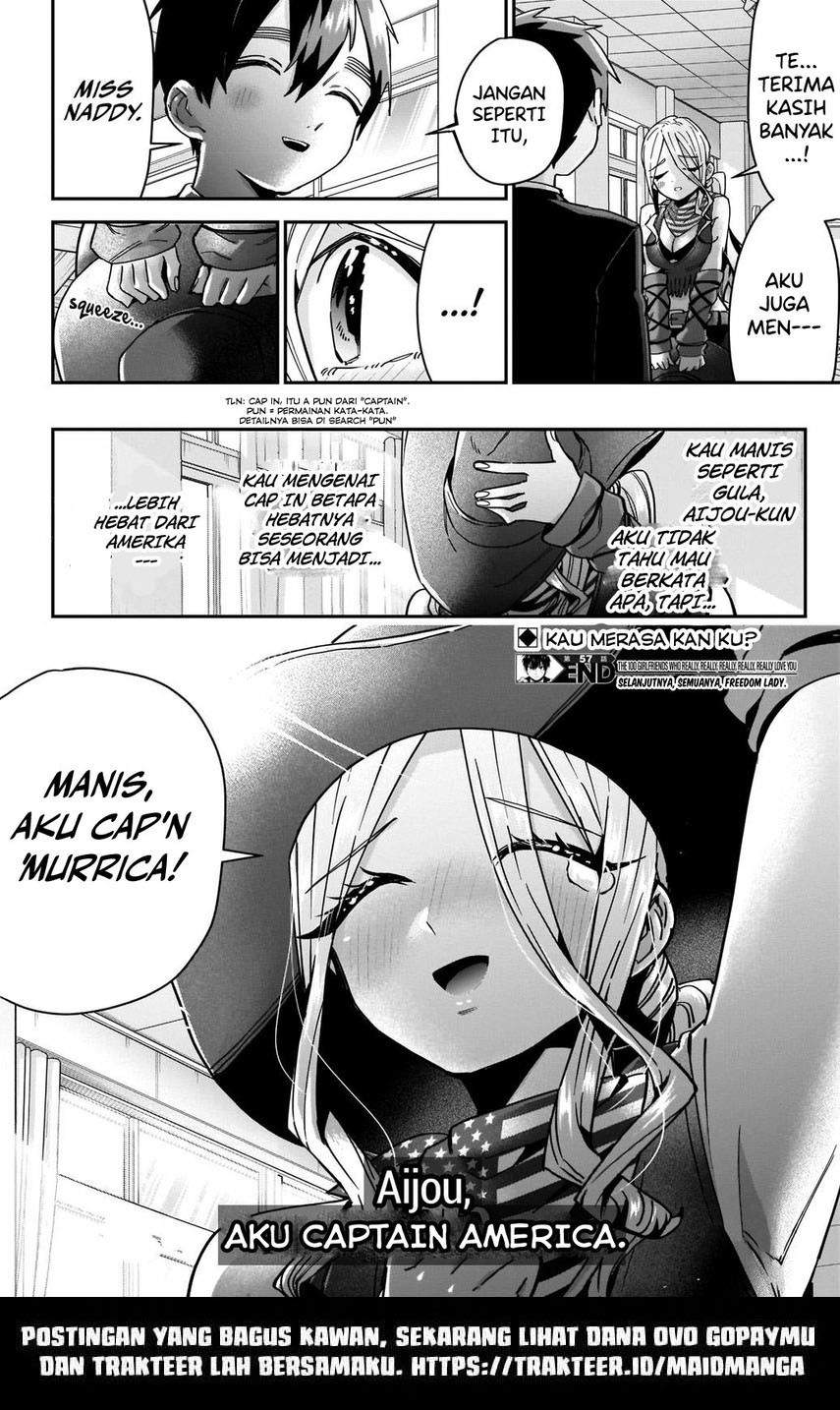 Kimi no Koto ga Dai Dai Dai Dai Daisuki na 100-ri no Kanojo Chapter 57