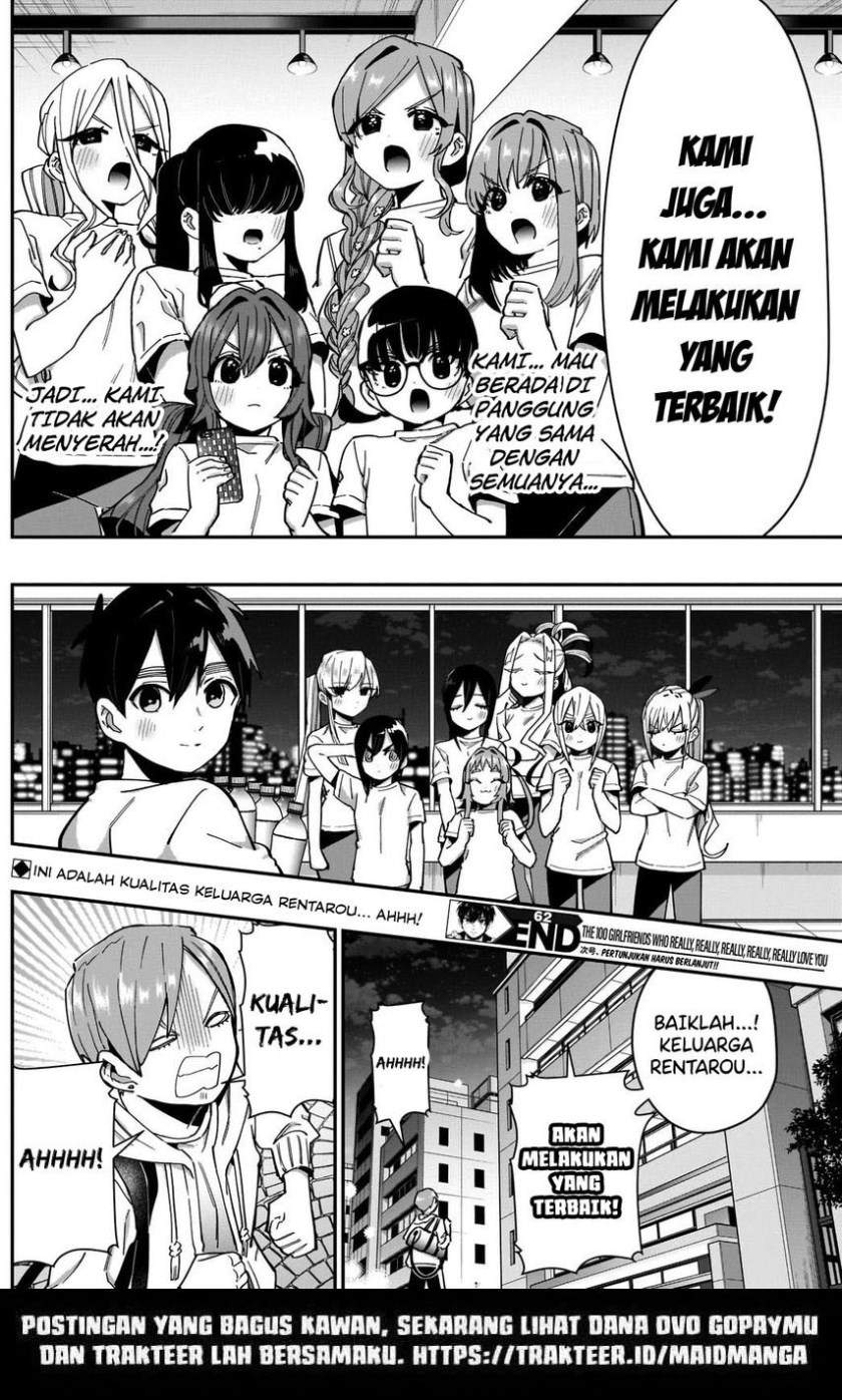 Kimi no Koto ga Dai Dai Dai Dai Daisuki na 100-ri no Kanojo Chapter 62