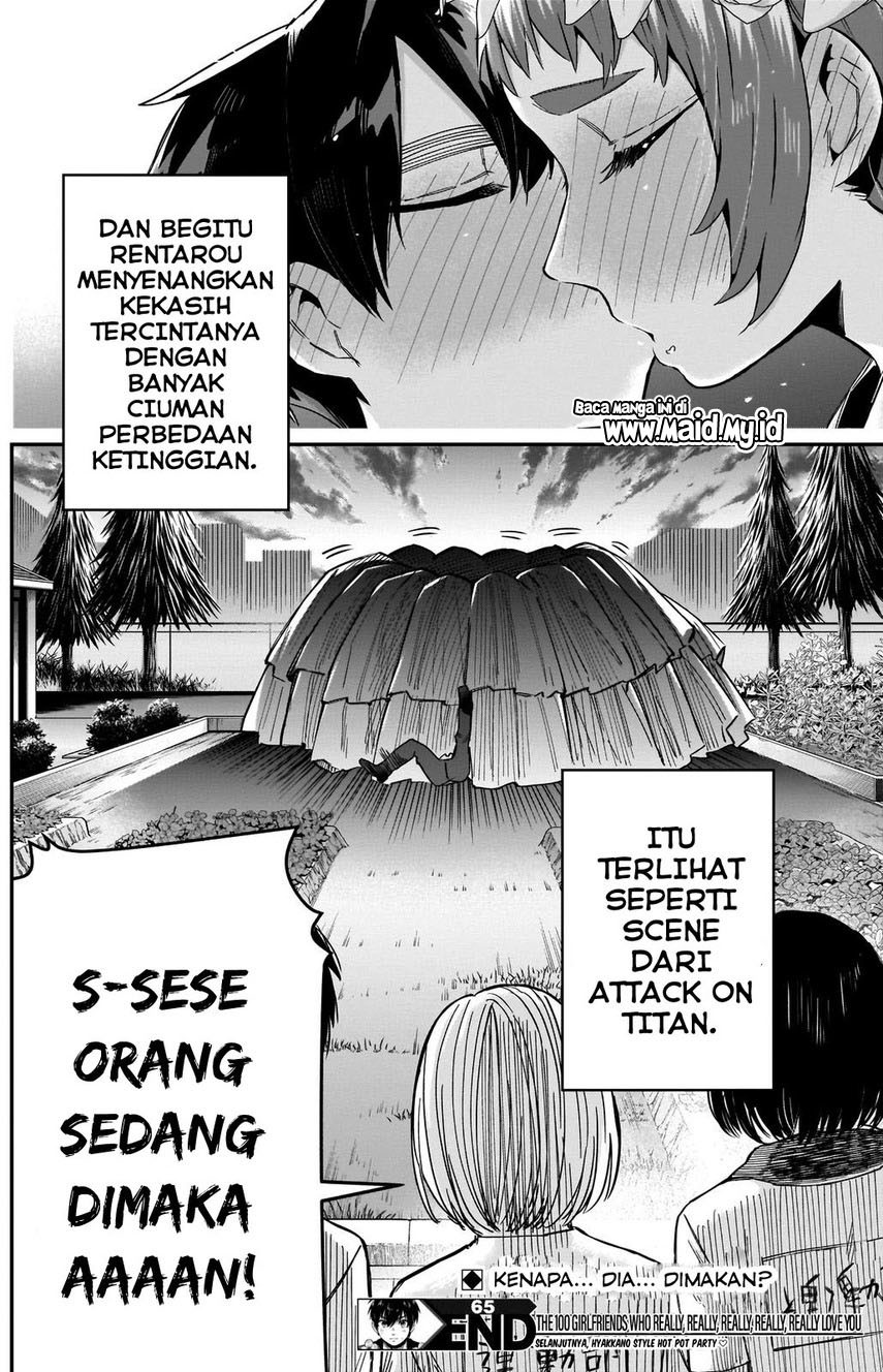 Kimi no Koto ga Dai Dai Dai Dai Daisuki na 100-ri no Kanojo Chapter 65