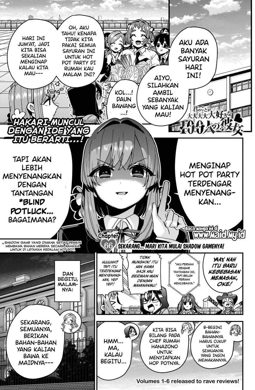 Kimi no Koto ga Dai Dai Dai Dai Daisuki na 100-ri no Kanojo Chapter 66