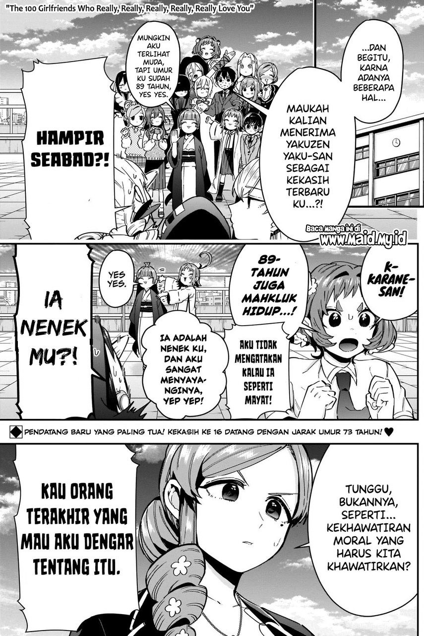 Kimi no Koto ga Dai Dai Dai Dai Daisuki na 100-ri no Kanojo Chapter 76