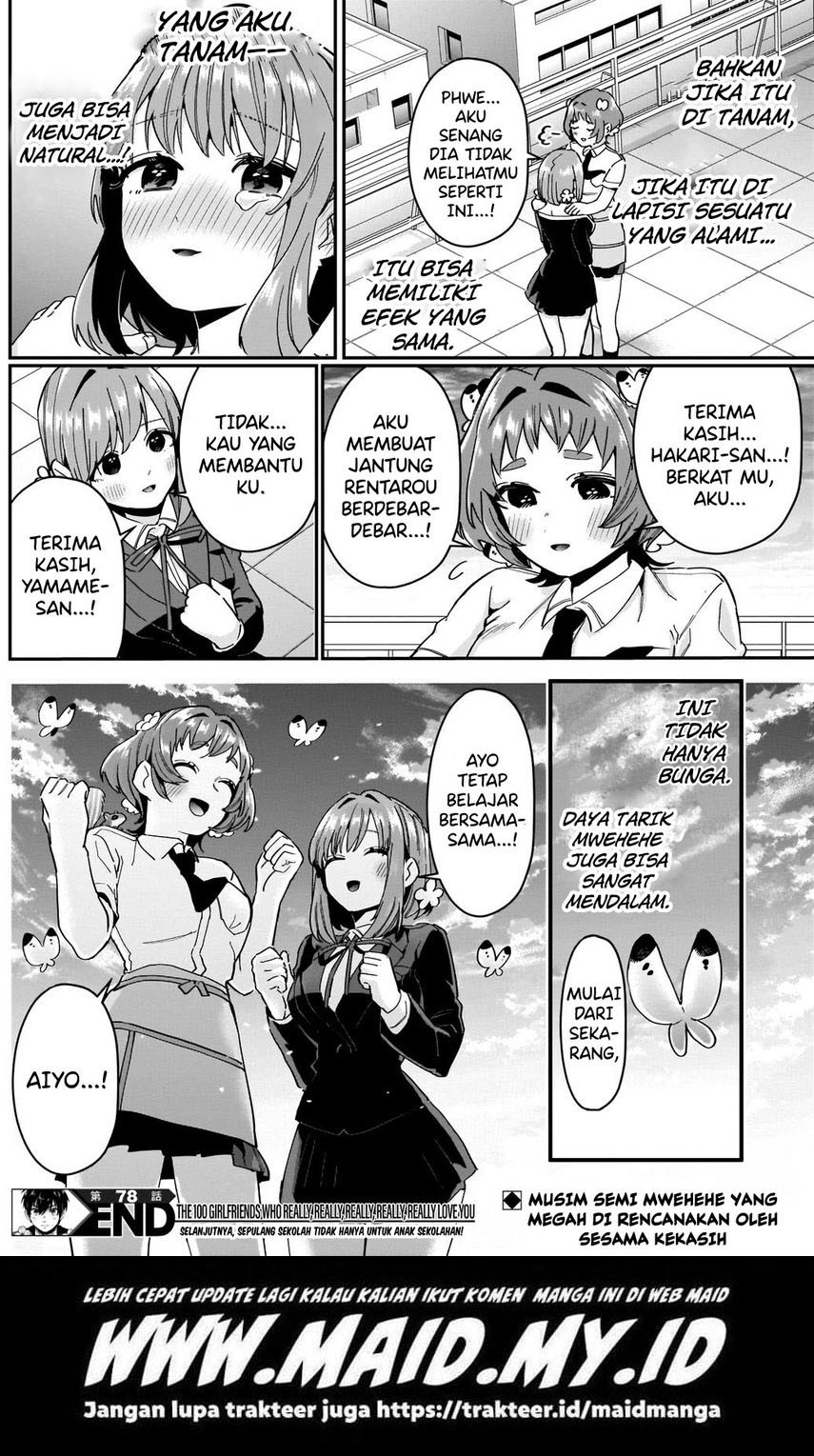 Kimi no Koto ga Dai Dai Dai Dai Daisuki na 100-ri no Kanojo Chapter 78