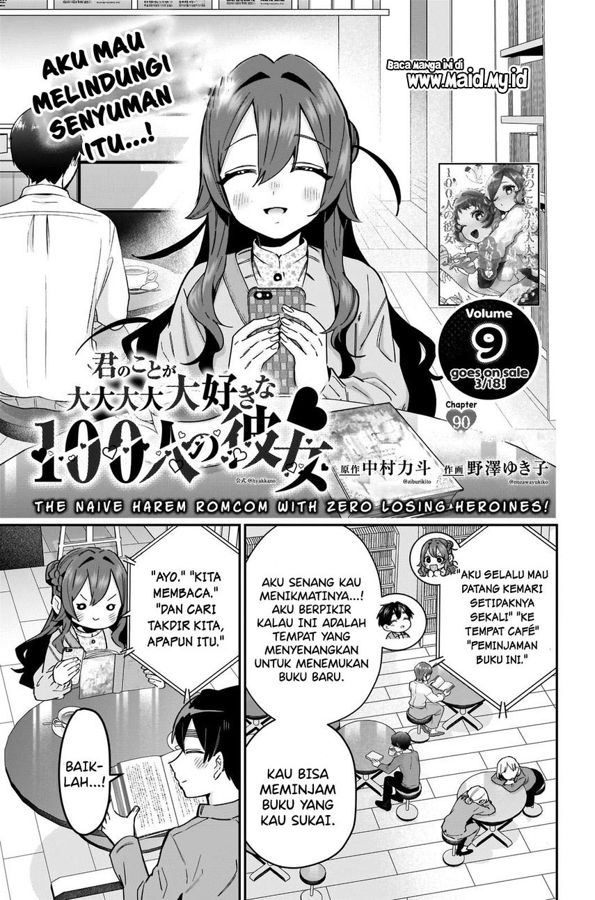 Kimi no Koto ga Dai Dai Dai Dai Daisuki na 100-ri no Kanojo Chapter 90