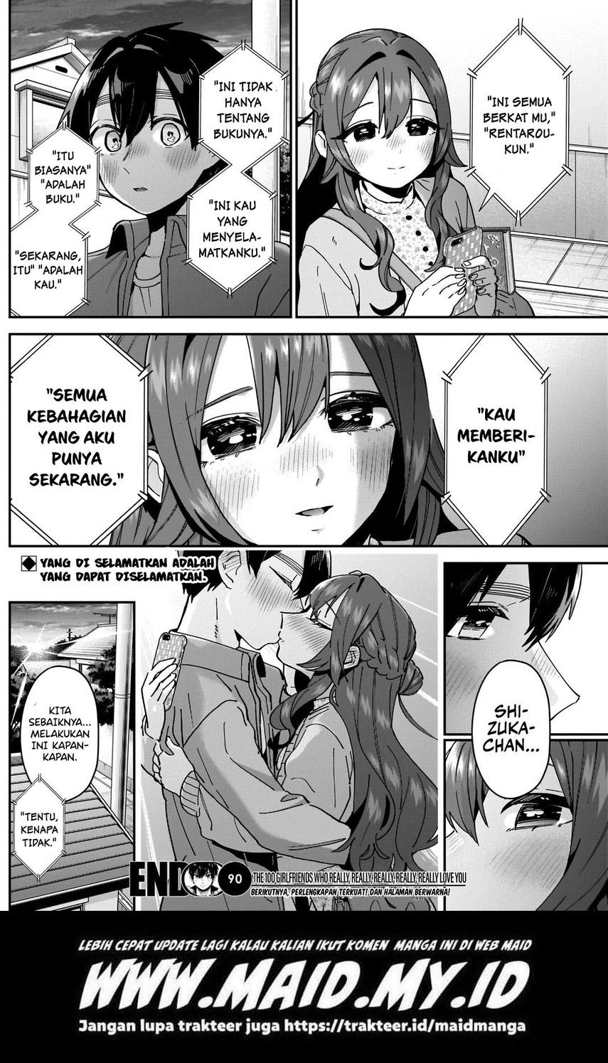 Kimi no Koto ga Dai Dai Dai Dai Daisuki na 100-ri no Kanojo Chapter 90