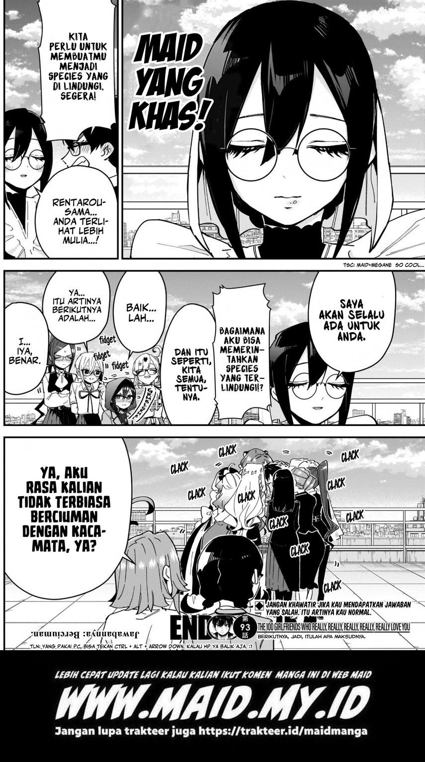 Kimi no Koto ga Dai Dai Dai Dai Daisuki na 100-ri no Kanojo Chapter 93