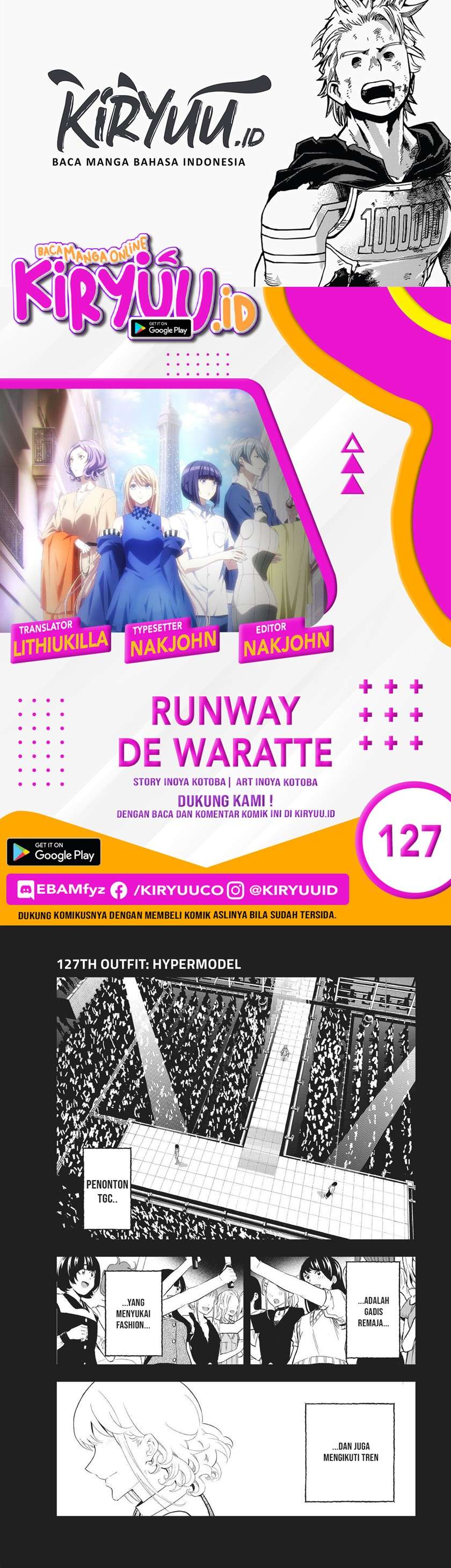 Runway de Waratte Chapter 127