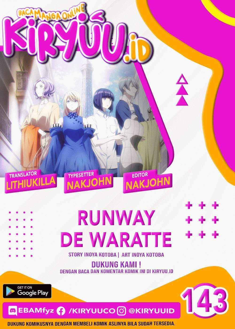 Runway de Waratte Chapter 143