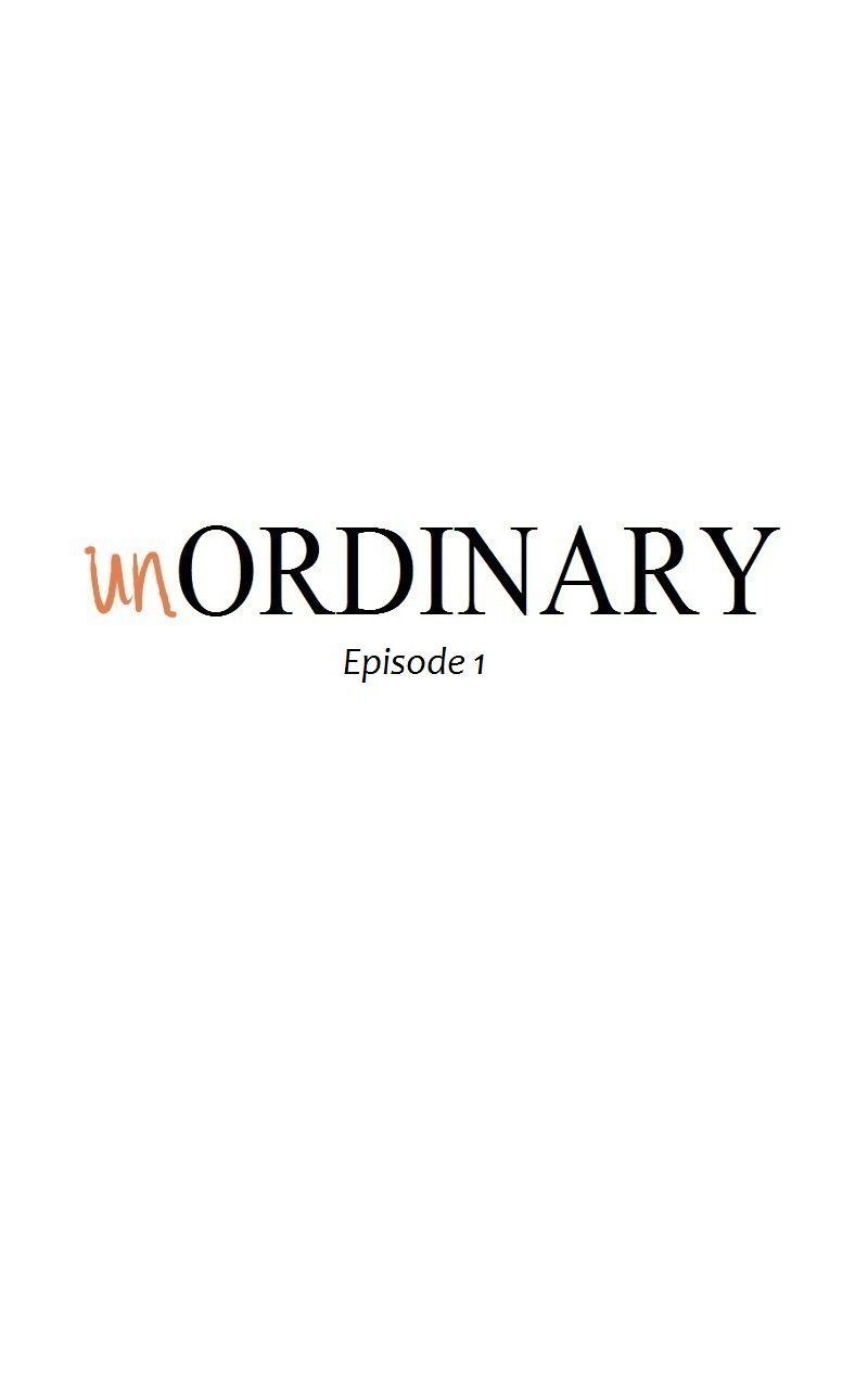 unOrdinary Chapter 1