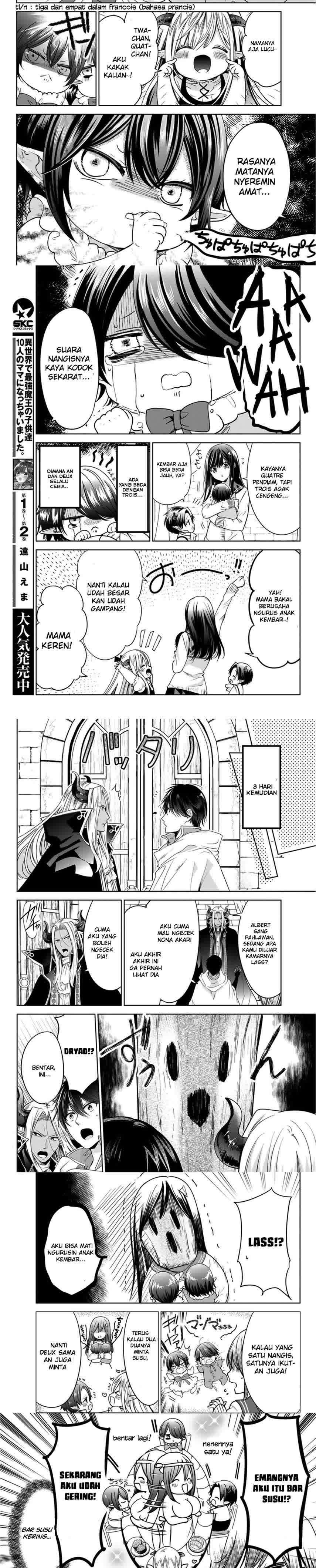 Isekai de Saikyo Mao no Kodomotachi no Mama ni Natchaimashita. Chapter 10