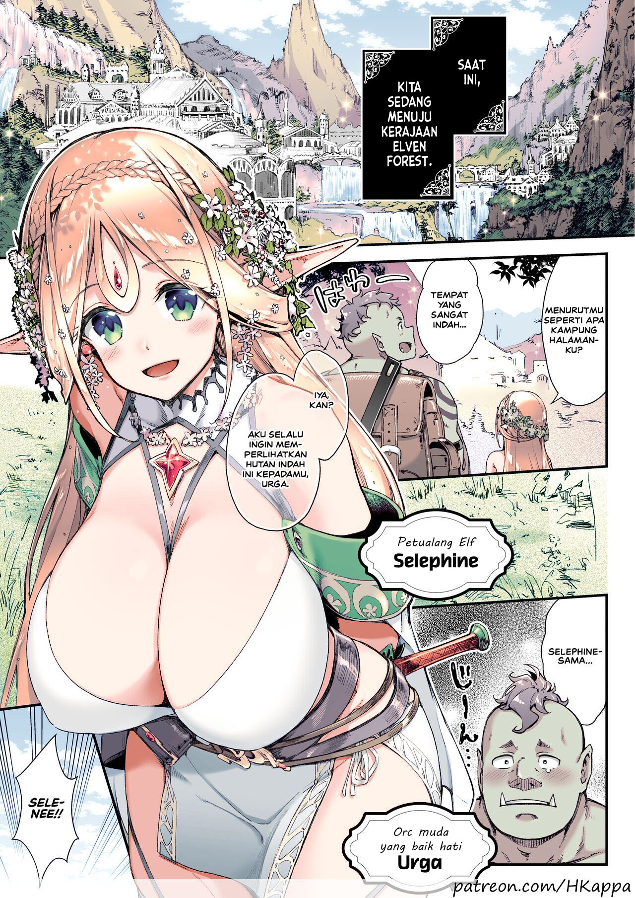 Midara na Elf-san wa Orc-kun ga Osuki Chapter 2