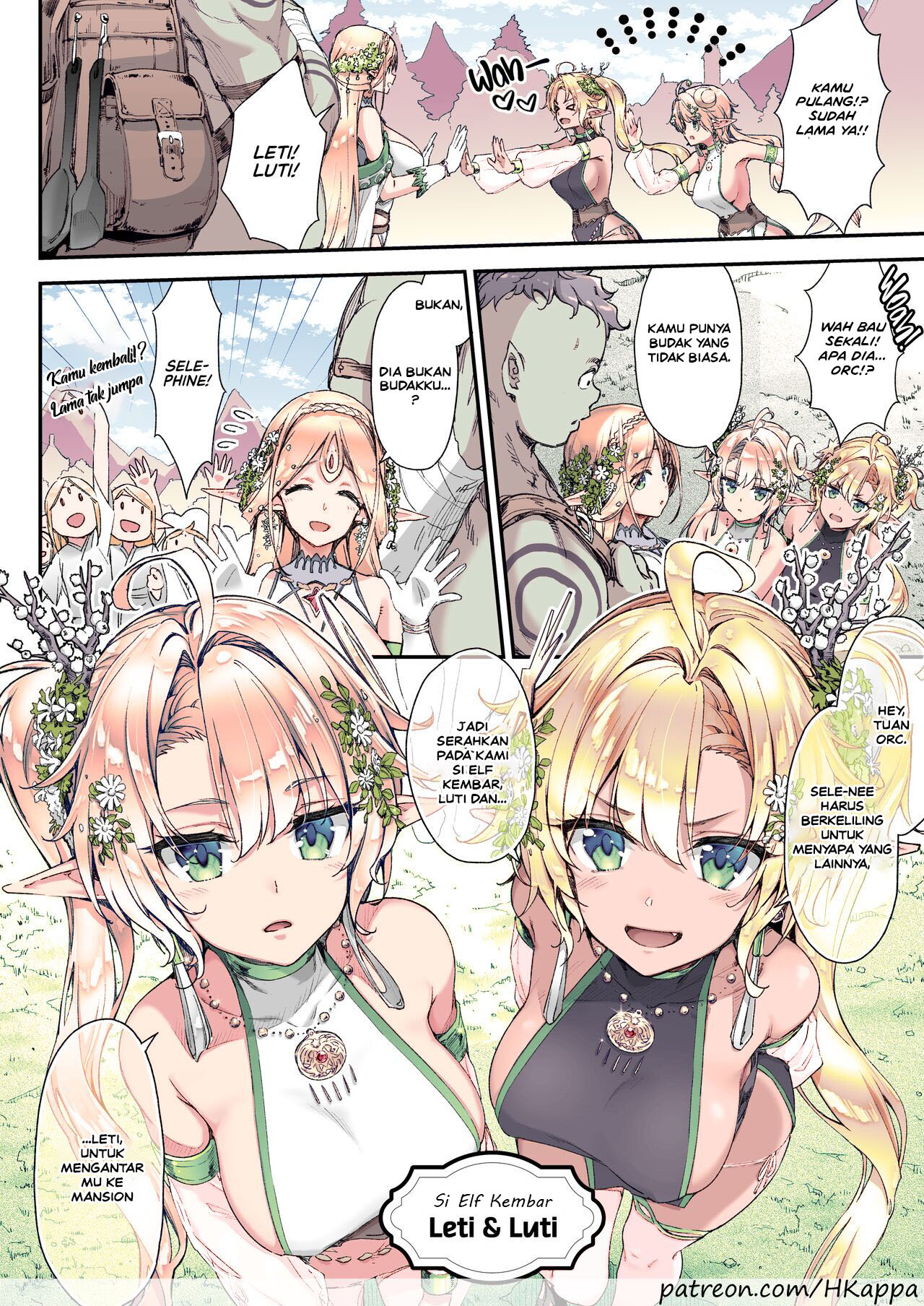 Midara na Elf-san wa Orc-kun ga Osuki Chapter 2