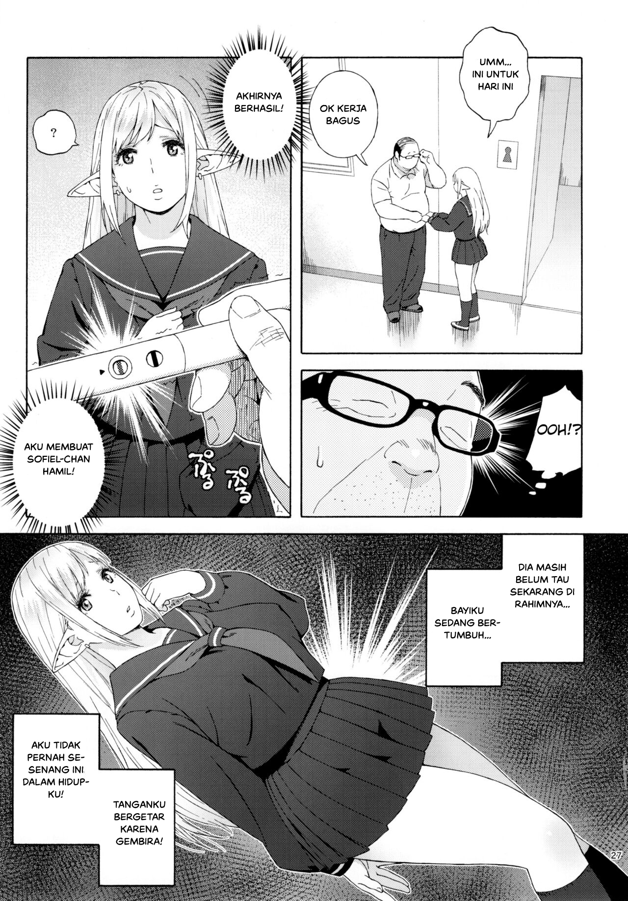 Tenkousei JK Elf -Houkago Choukyou Jugyou Chapter 3