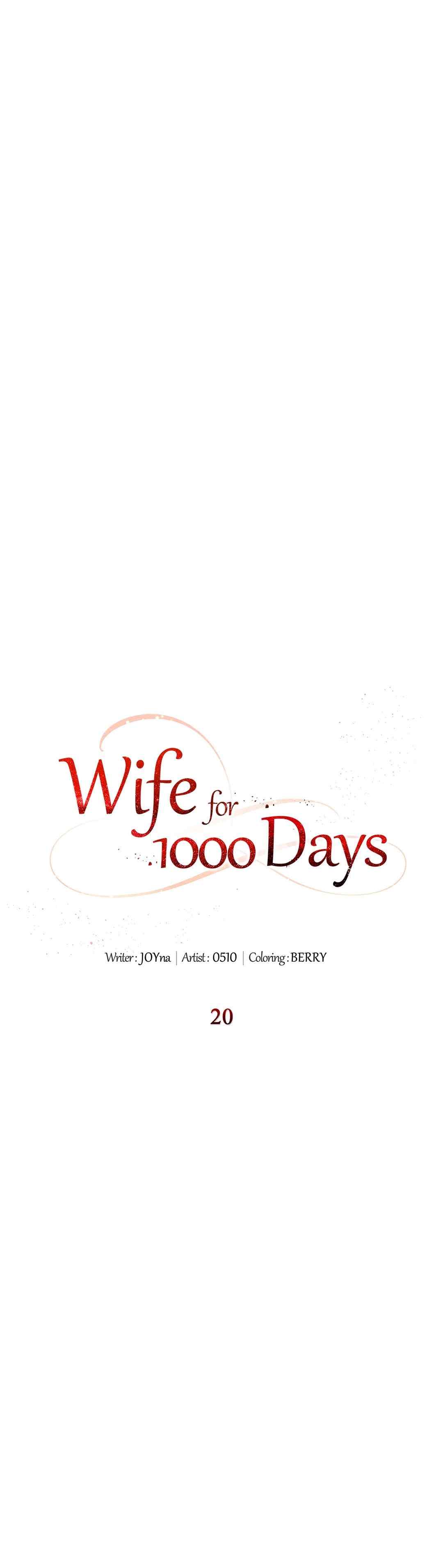 Wife for 1000 Days Chapter 20