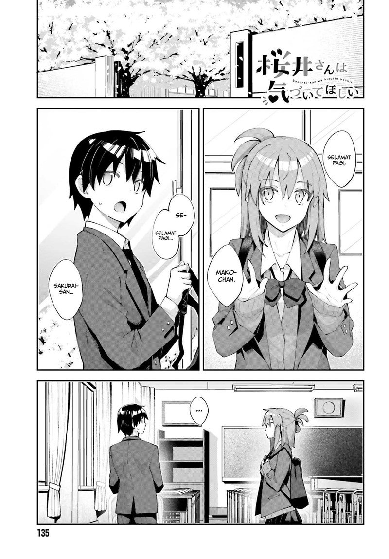 Sakurai-san Wants to Be Noticed Chapter 25